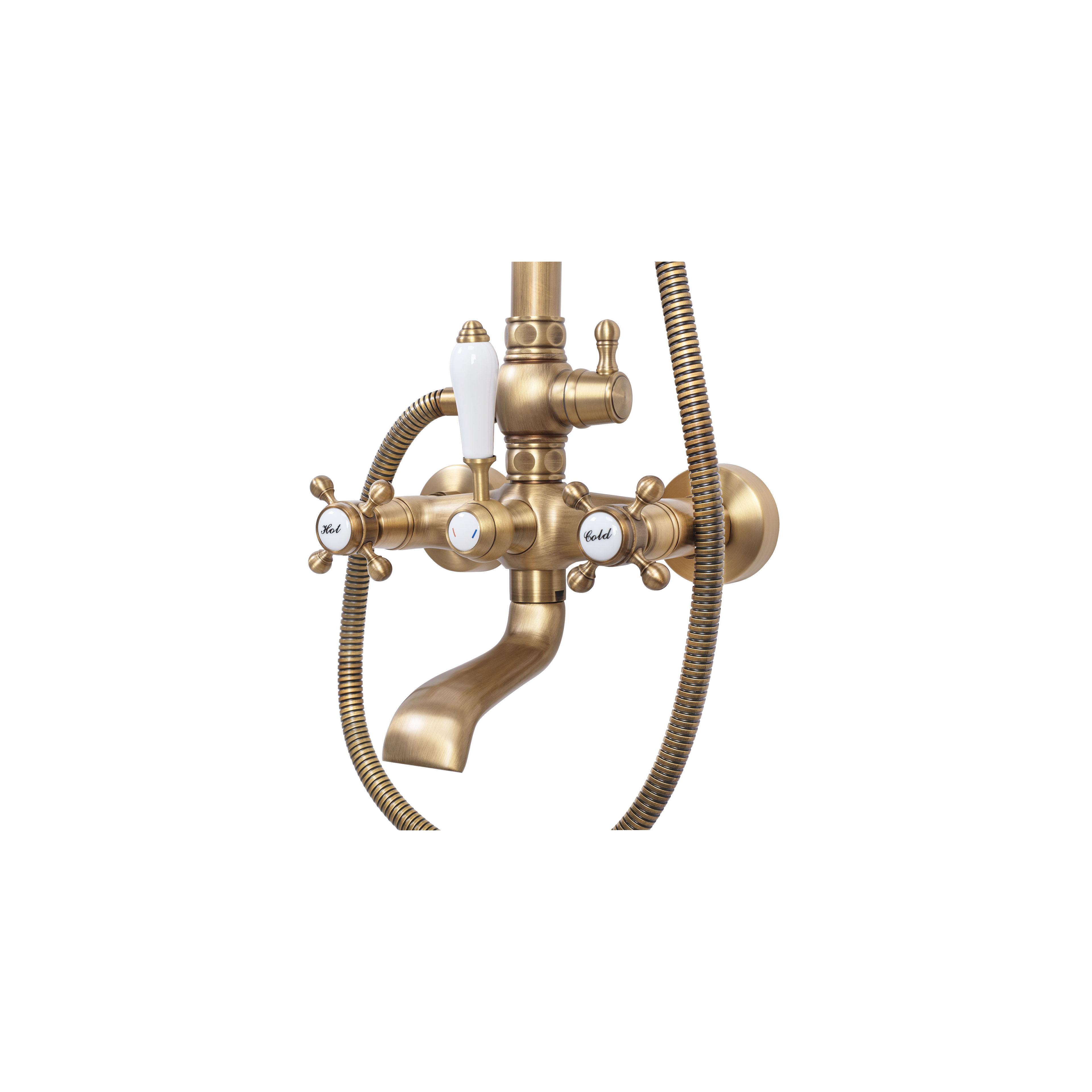 dušas komplekts REA BERGAMO antique bronze