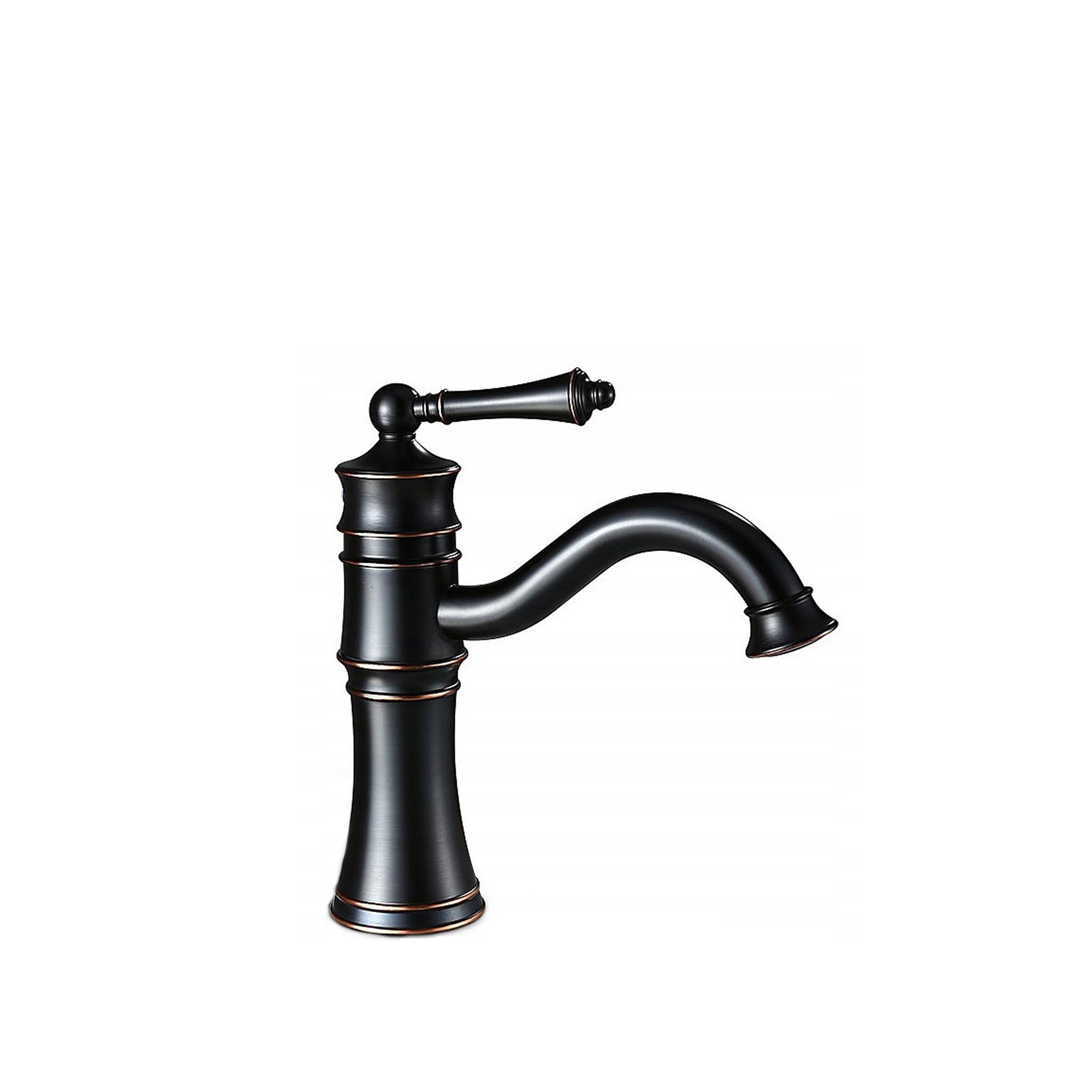 Waschbeckenarmatur Rea Vintage Old Black Low
