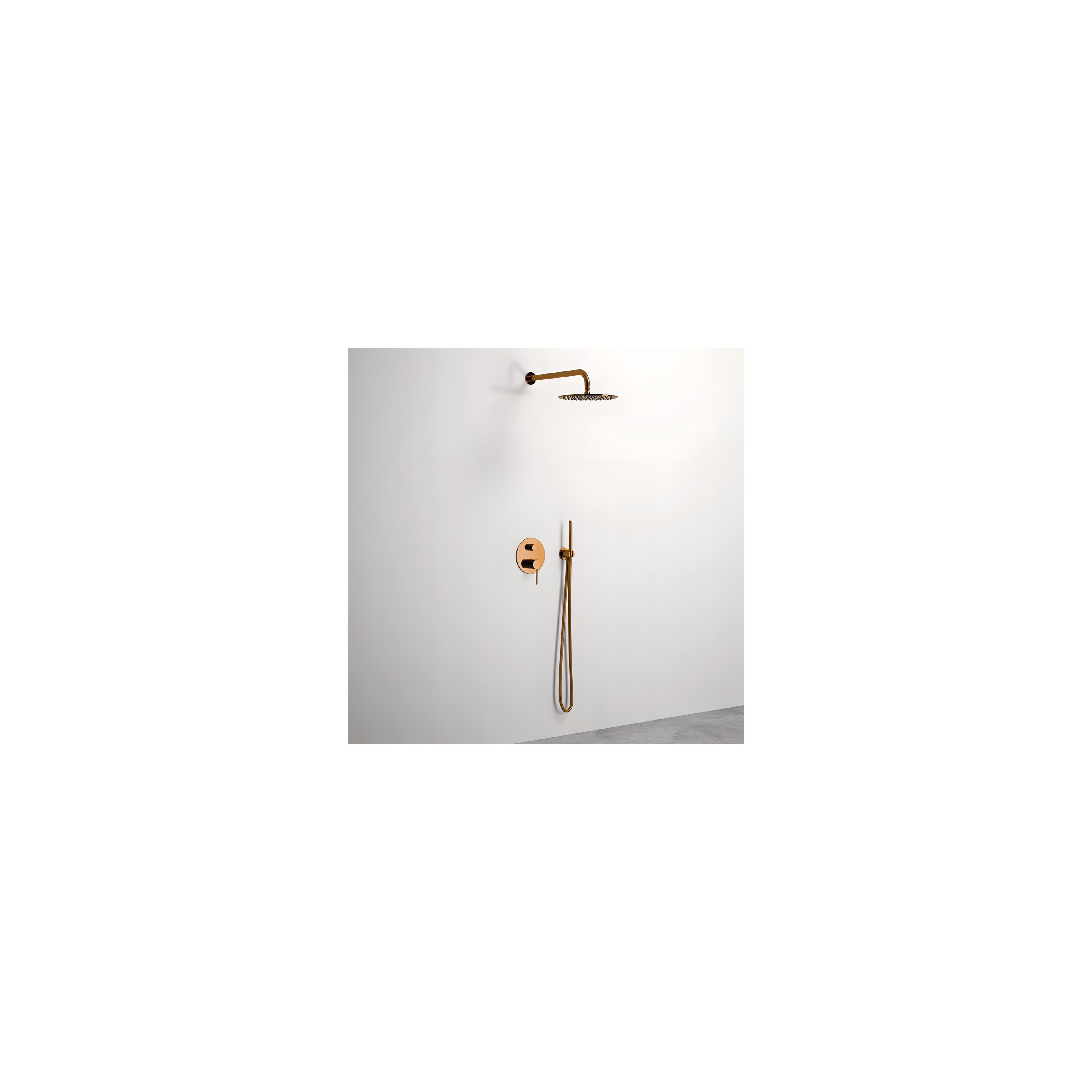 Juego de ducha oculto Rea Lungo Copper + BOX