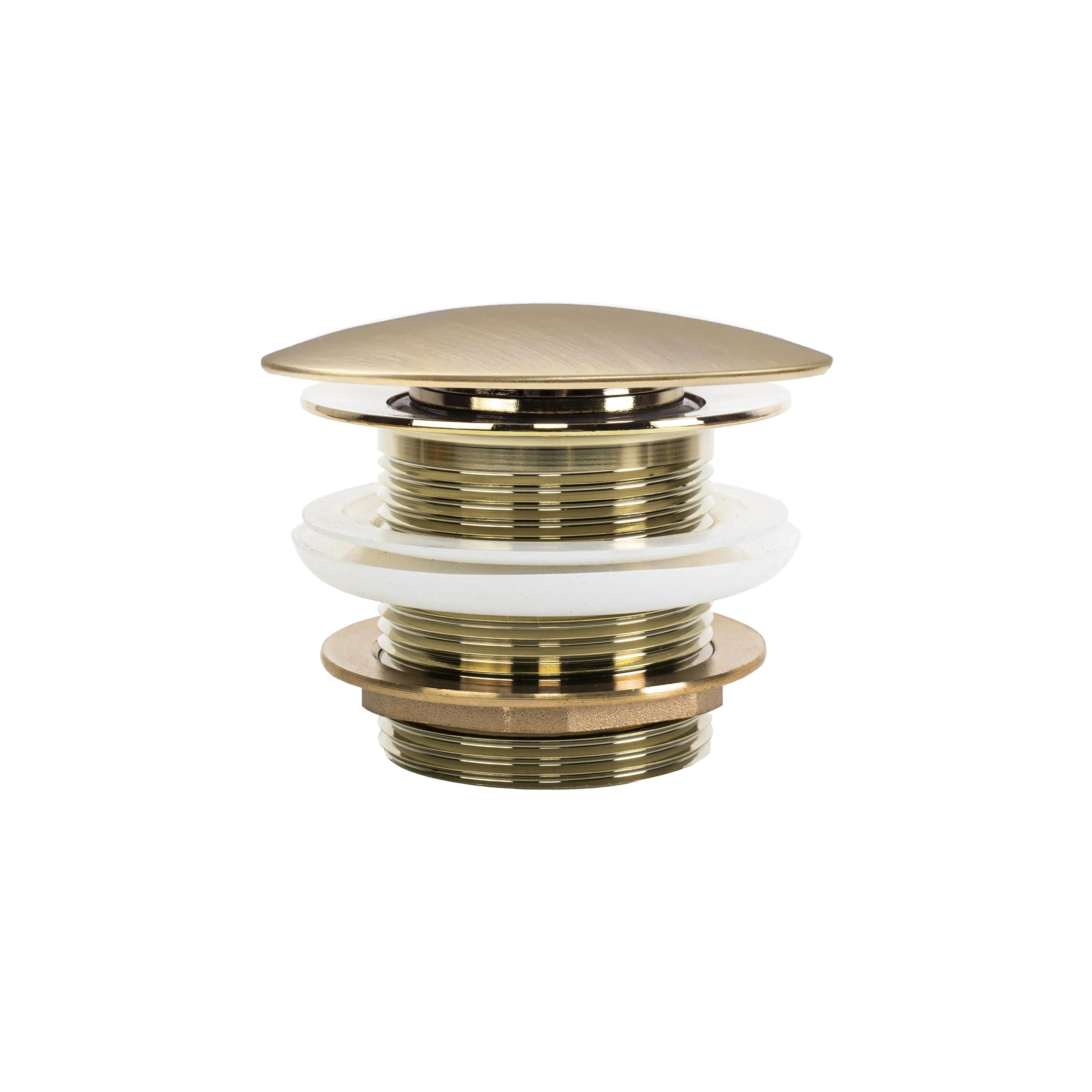 Βύσμα μπανιέρας Klik-Klak Rea Brush Gold