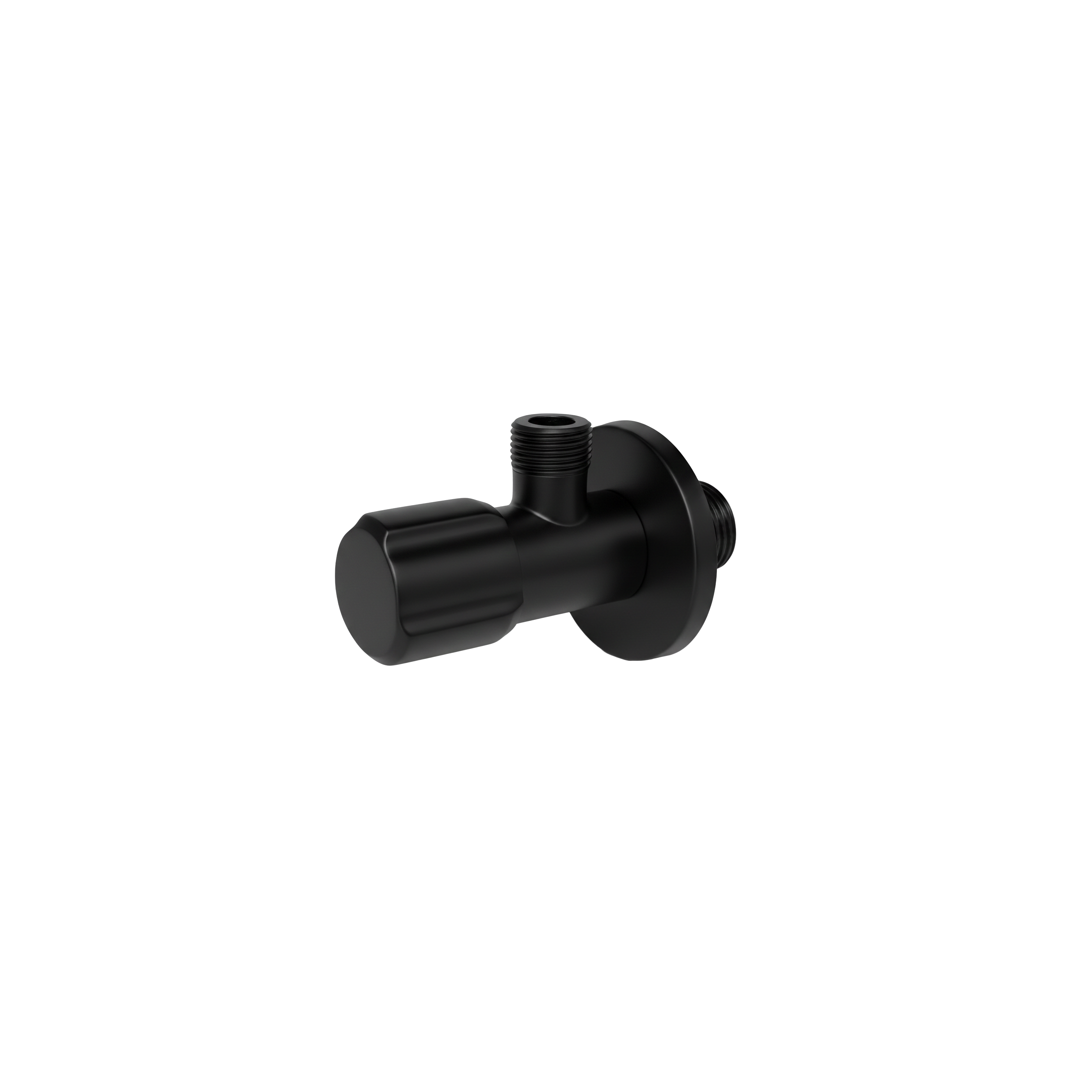 Robinet d’angle 02  1/2" x 3/8" Black