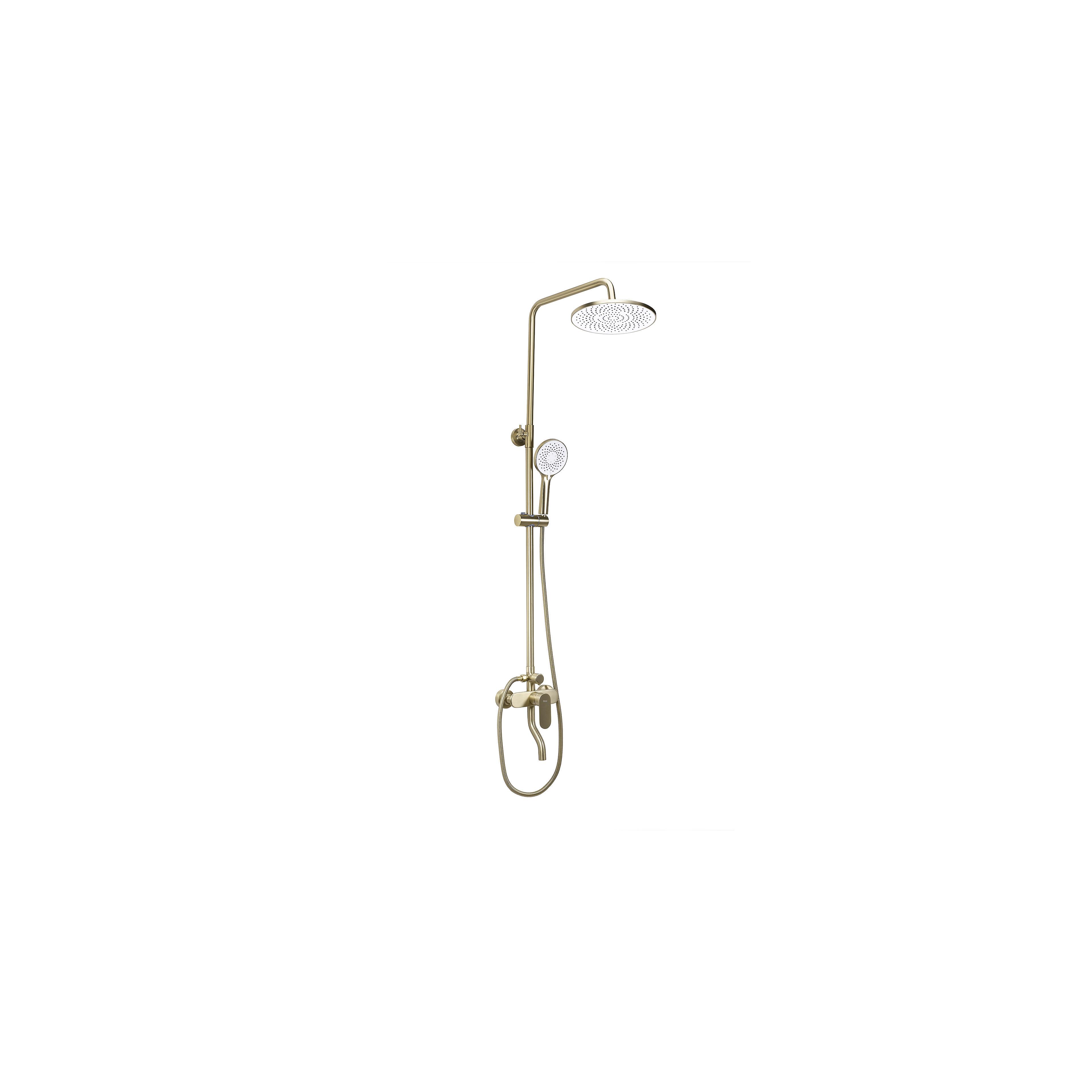 Shower set REA DROP Brush Gold