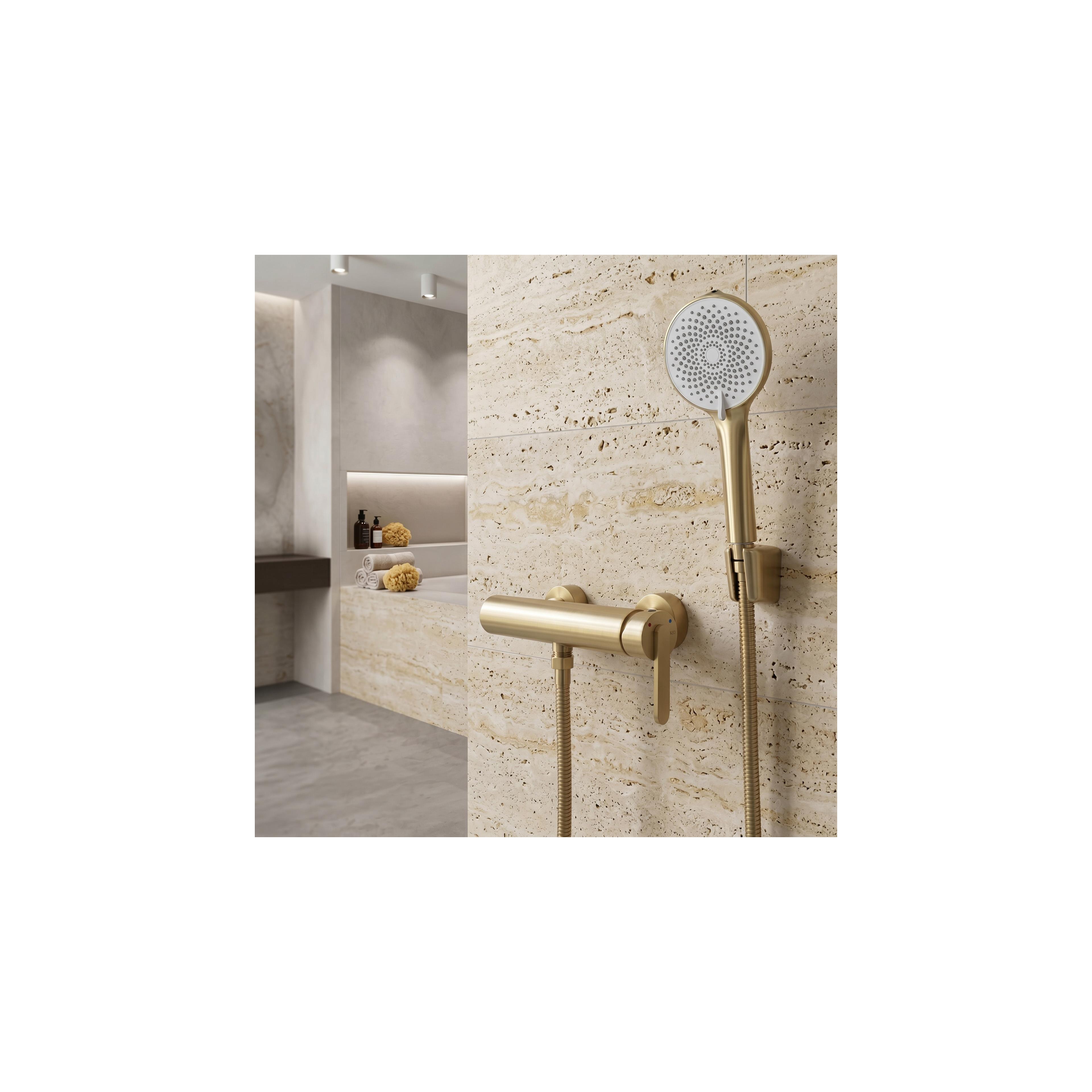 Bathtub faucet REA Ontario Side Brush Gold
