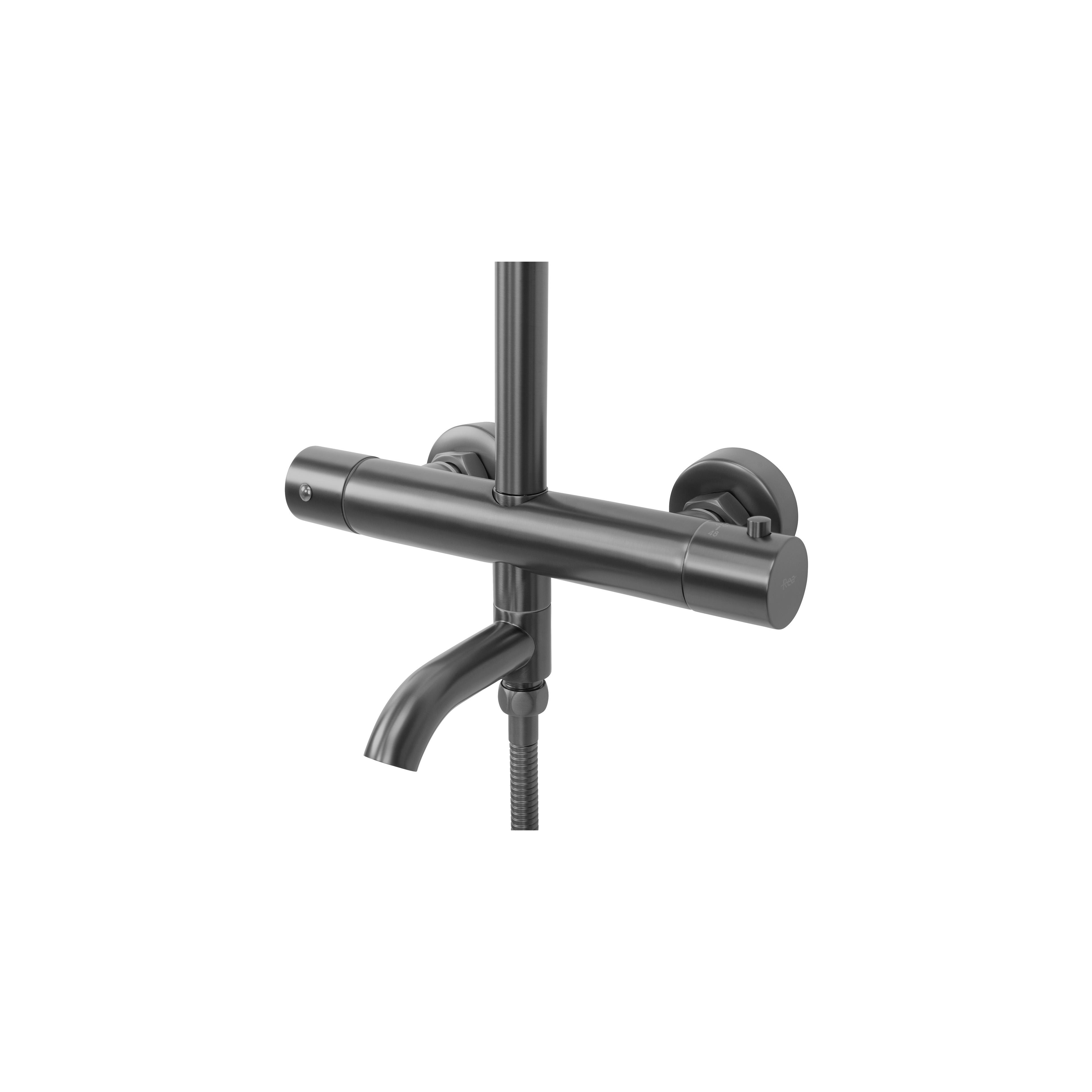 Thermostatic shower system Rea Lungo Titan