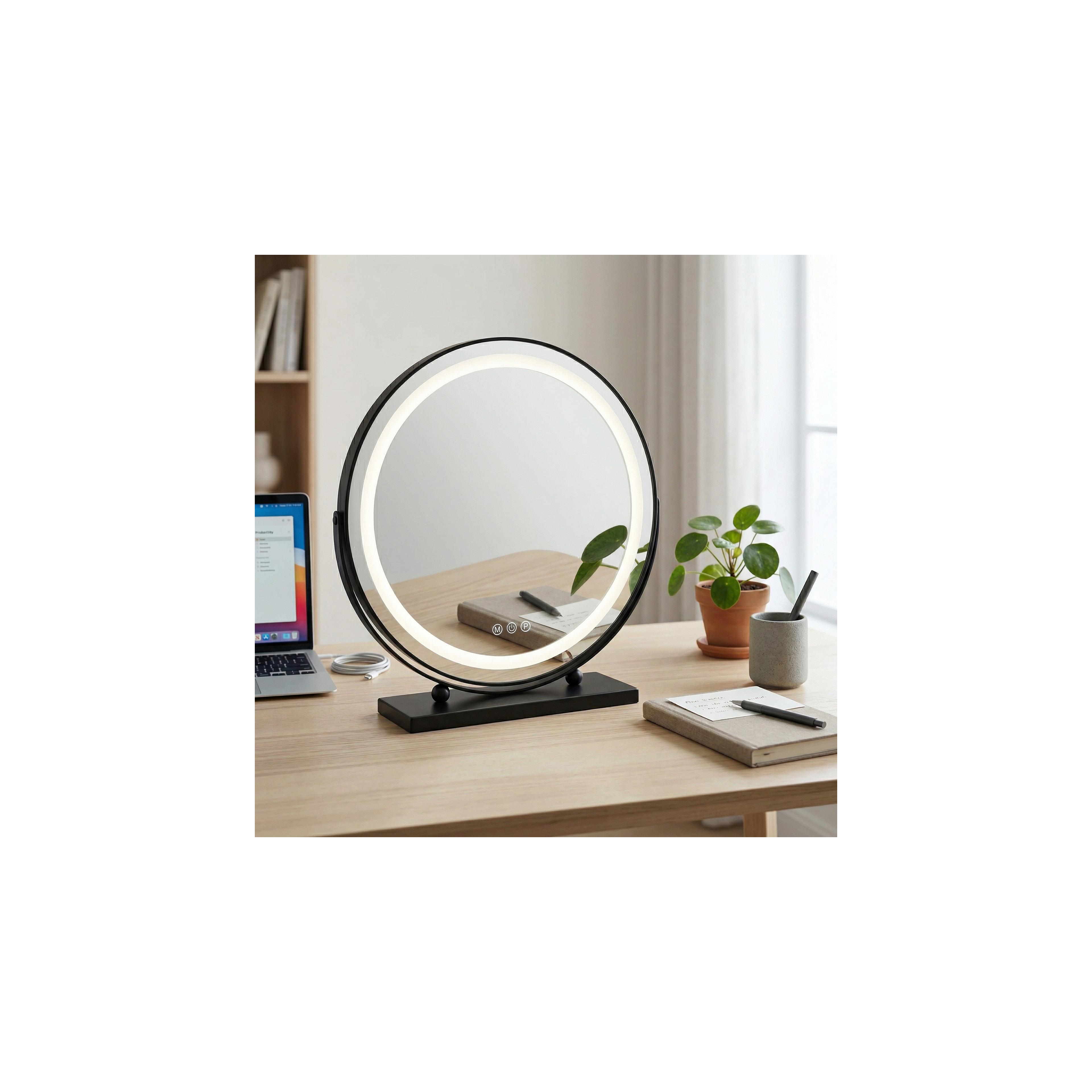 LUSTRO LED MAKE-UP Black 50 cm
