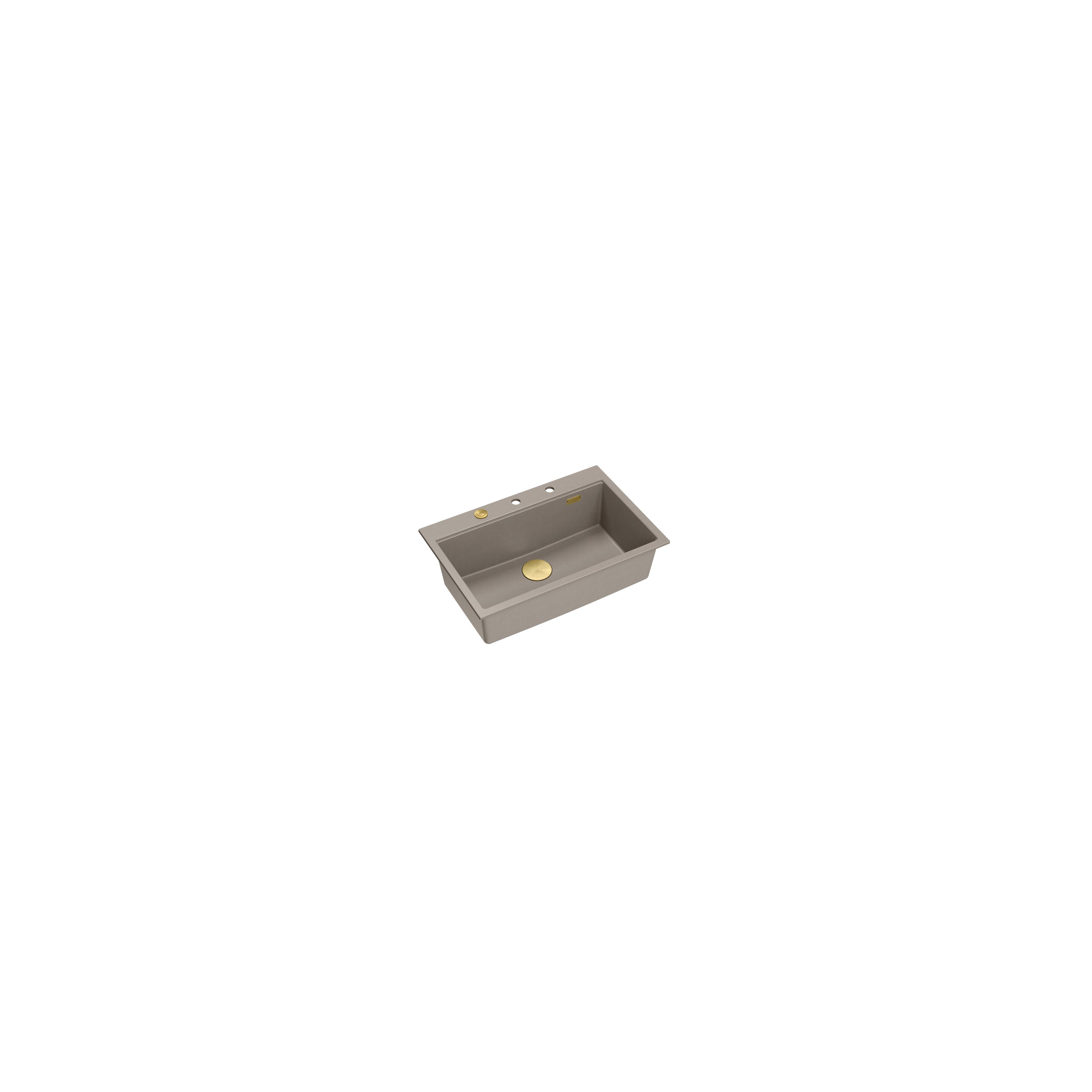 évier en granit MARC 110 WORKSTATION Beige