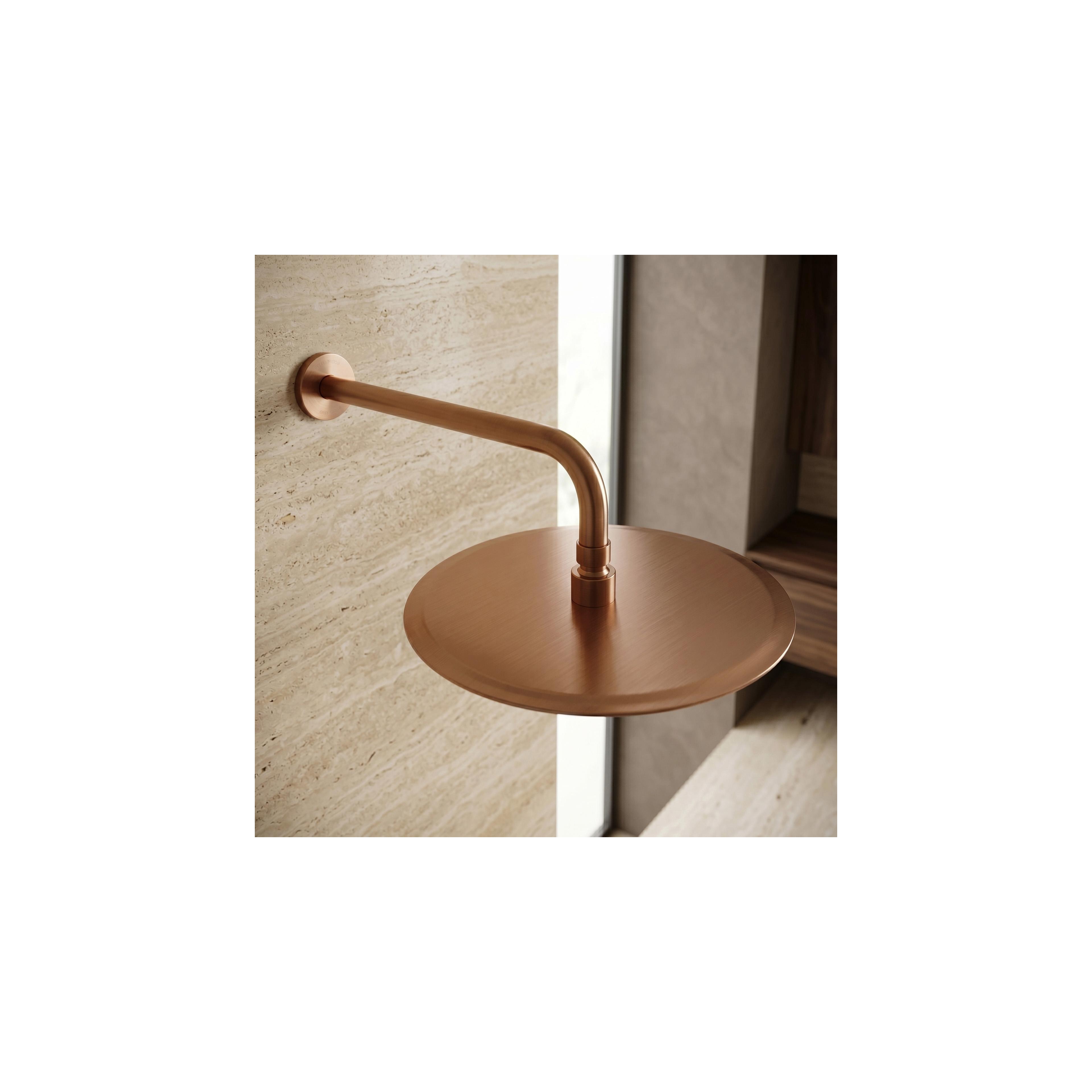 Runde Regendusche REA JS-P014BRG 30cm Brush Copper