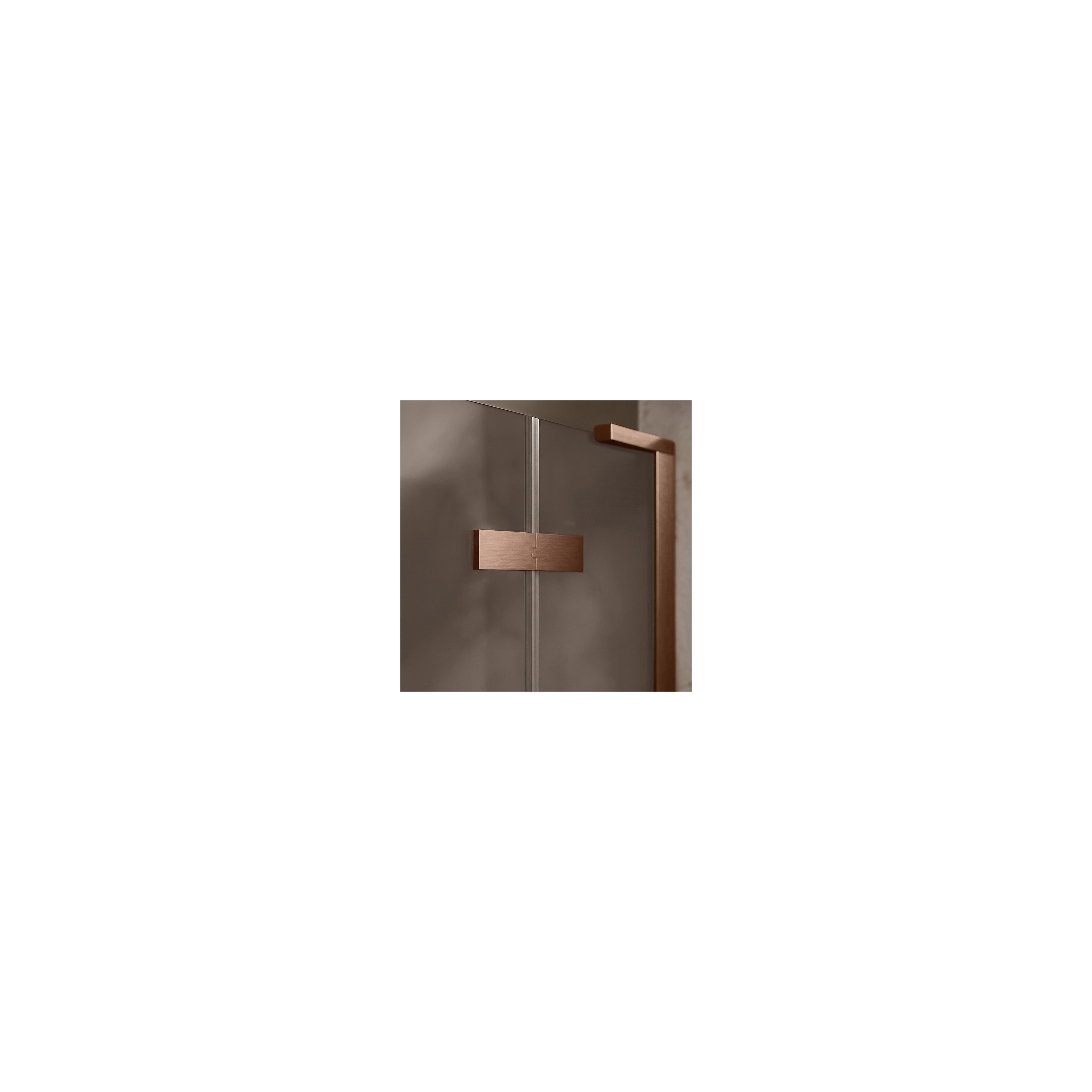 Shower enclosure REA Hugo 90x90 Copper Brush
