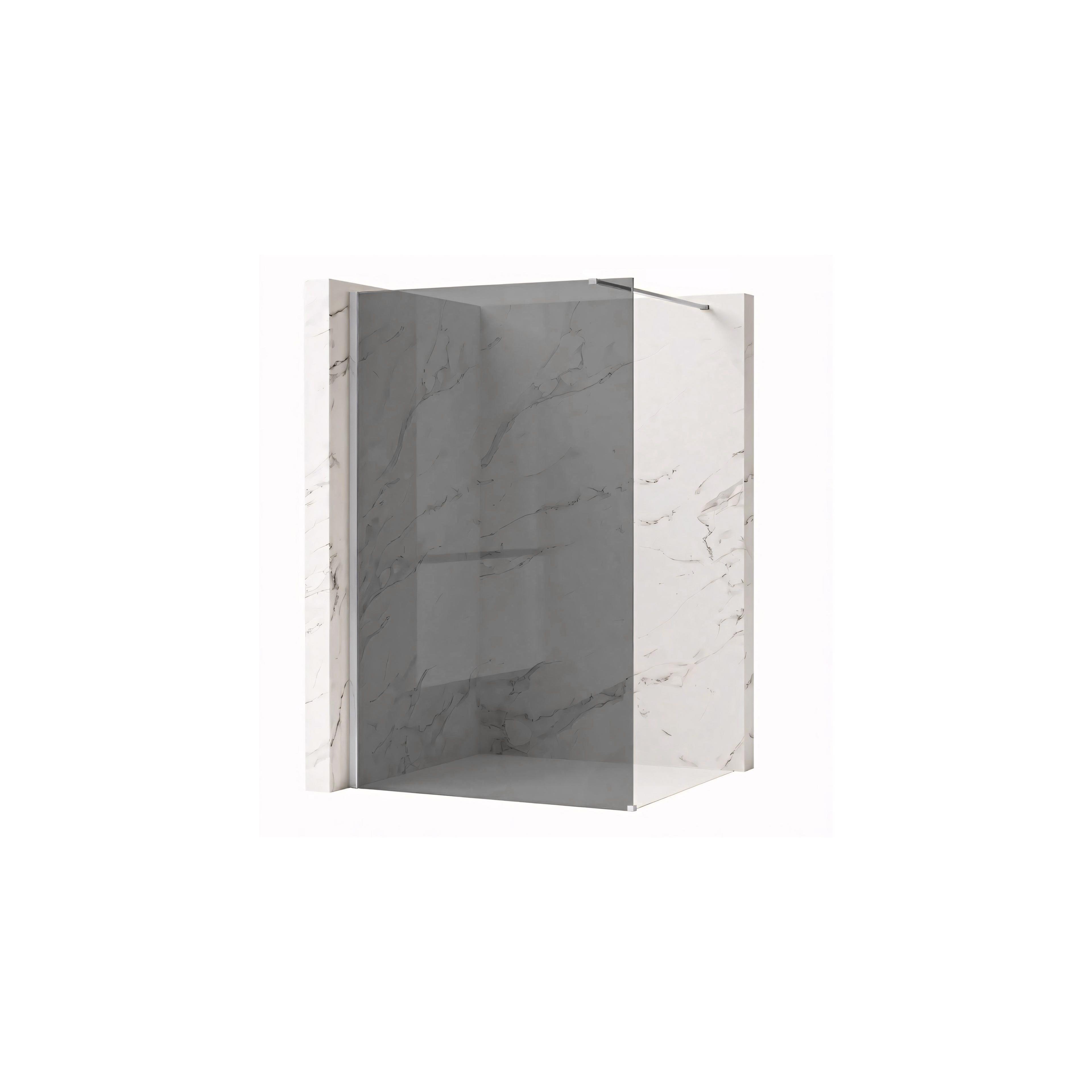 Paroi de douche Rea Flexi Grey / Chrome 110