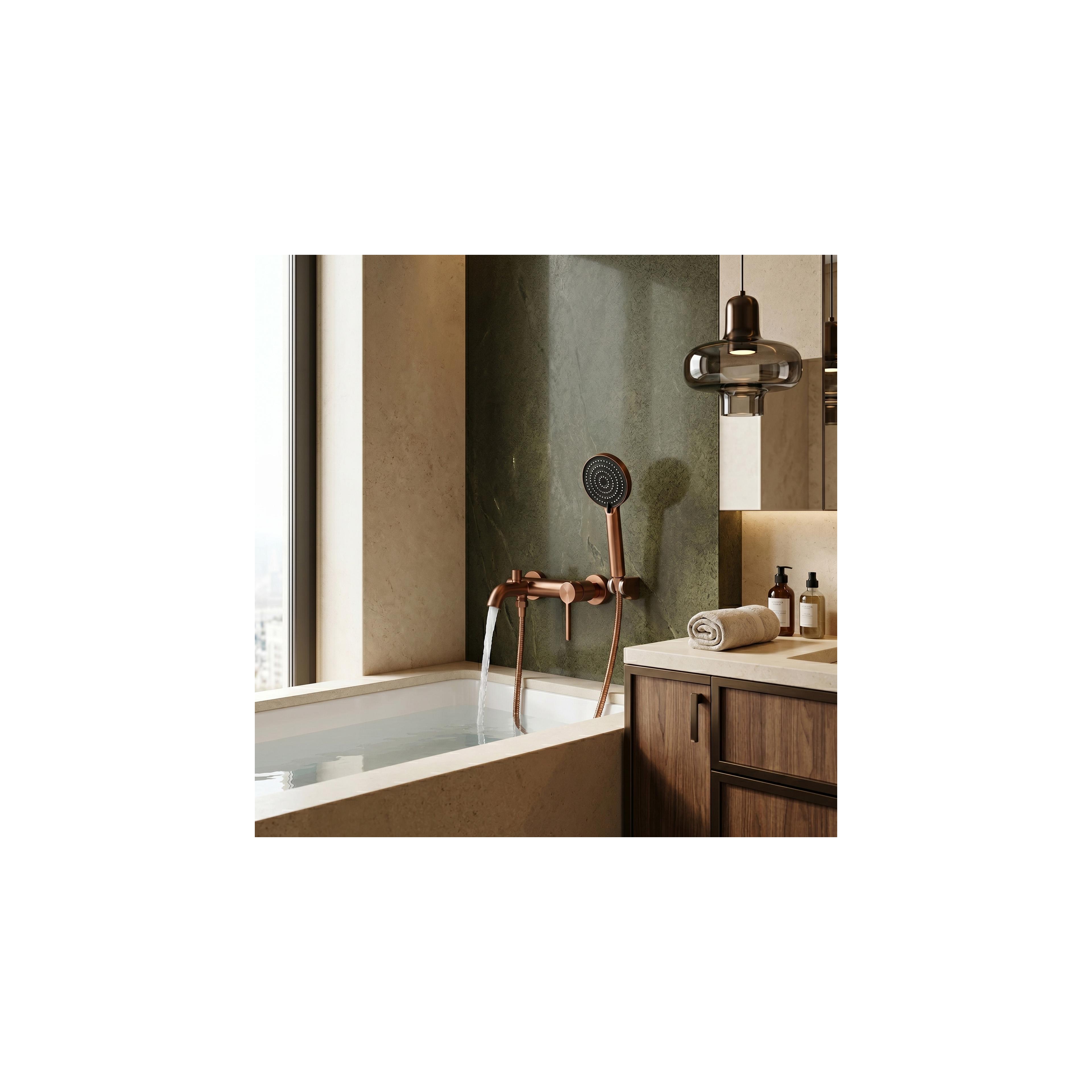 Bathroom faucet REA Foster Brush Copper