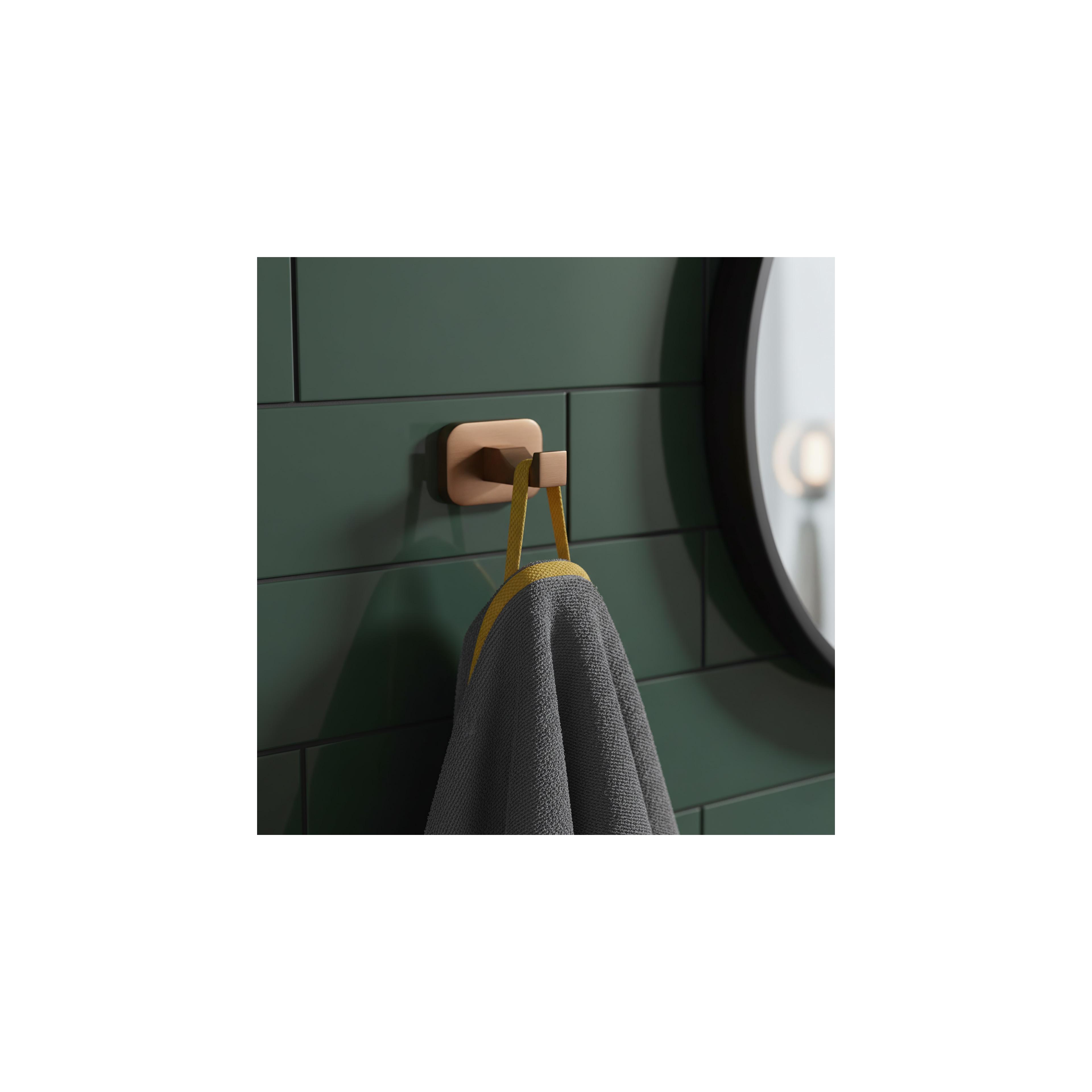 Bathroom hanger Nico 5905 Brush Copper