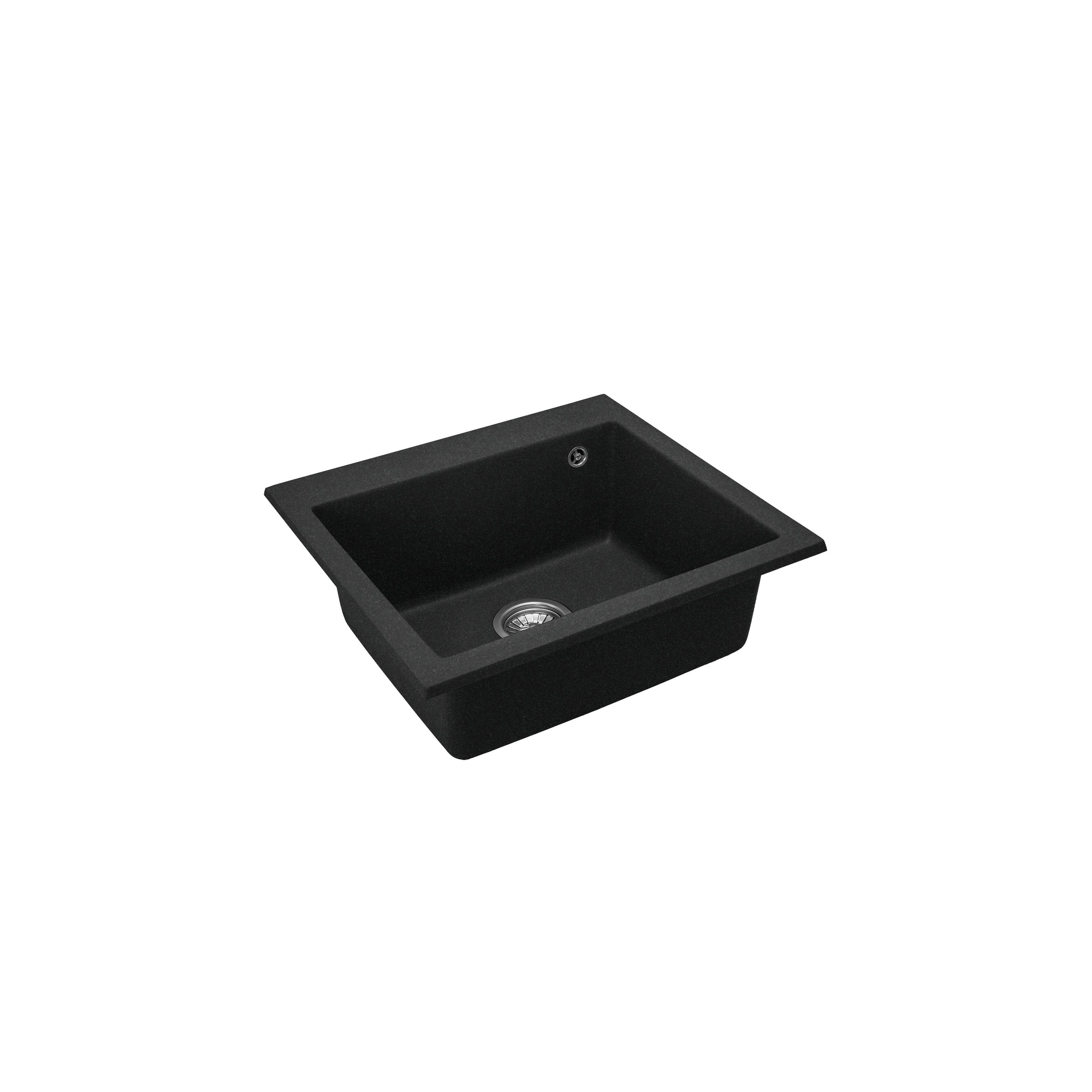 Sinks granit  West XL black METALLIC