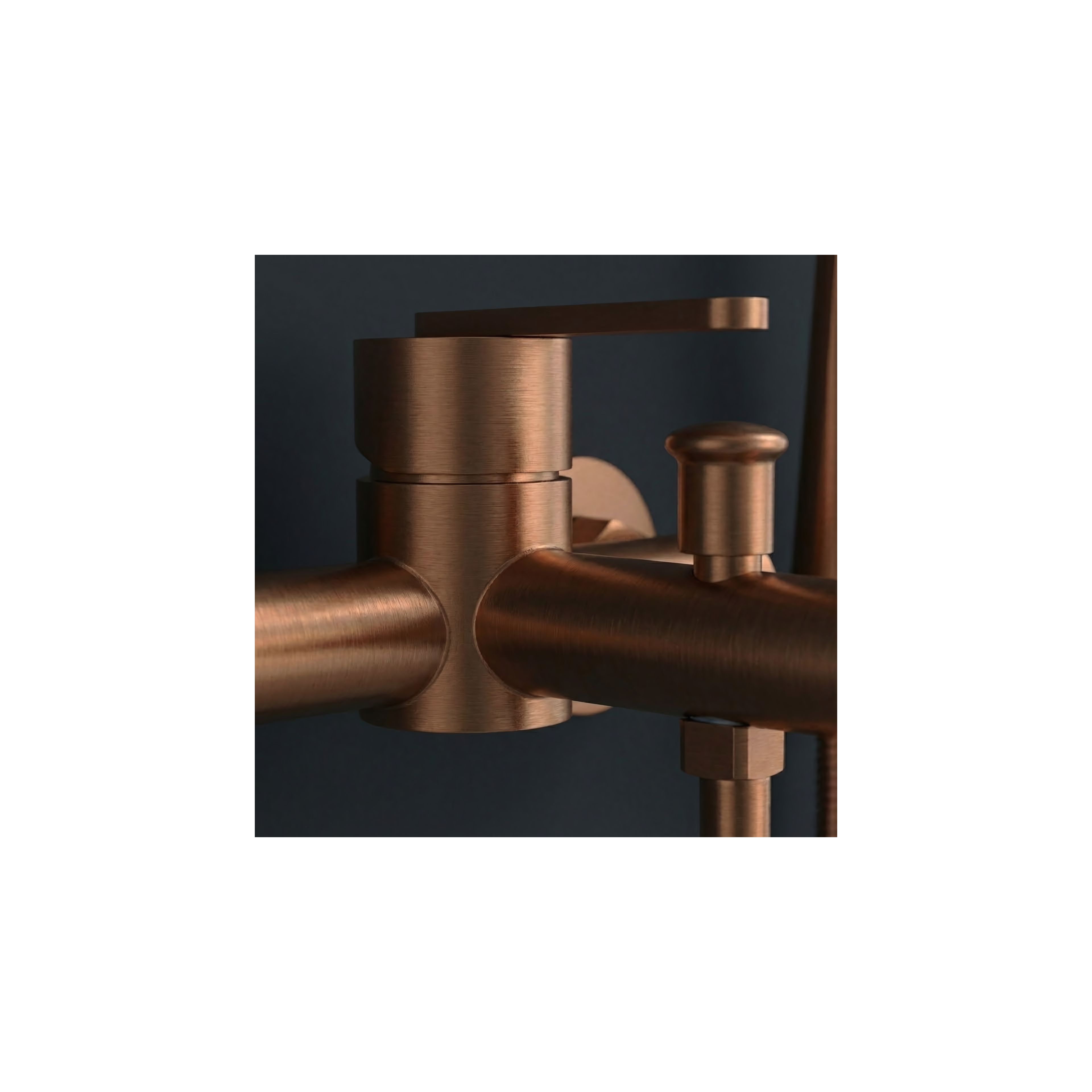 Robinet de baignoire REA Ontario Brush Copper