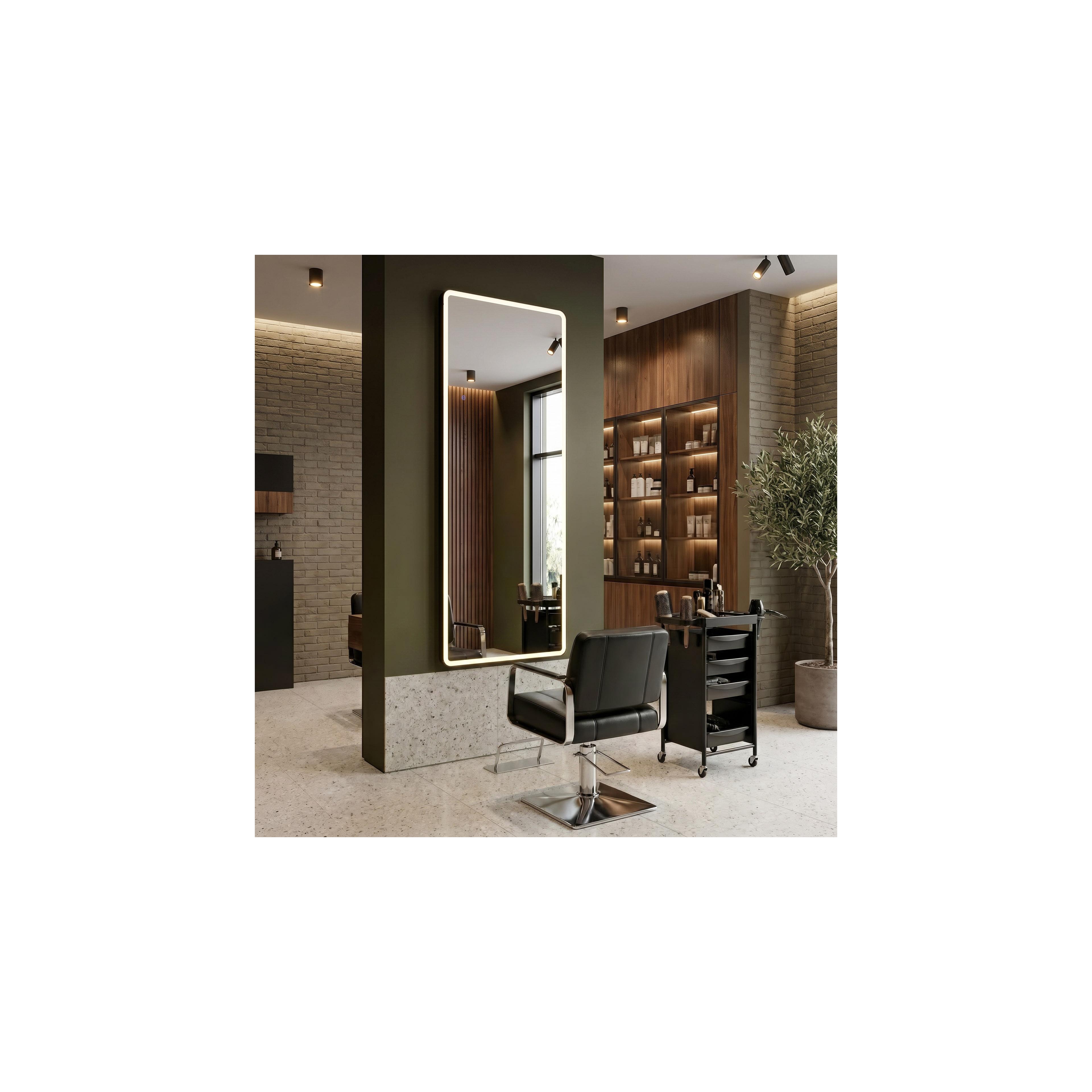 LED-SPEGEL Classico 50x160cm Black