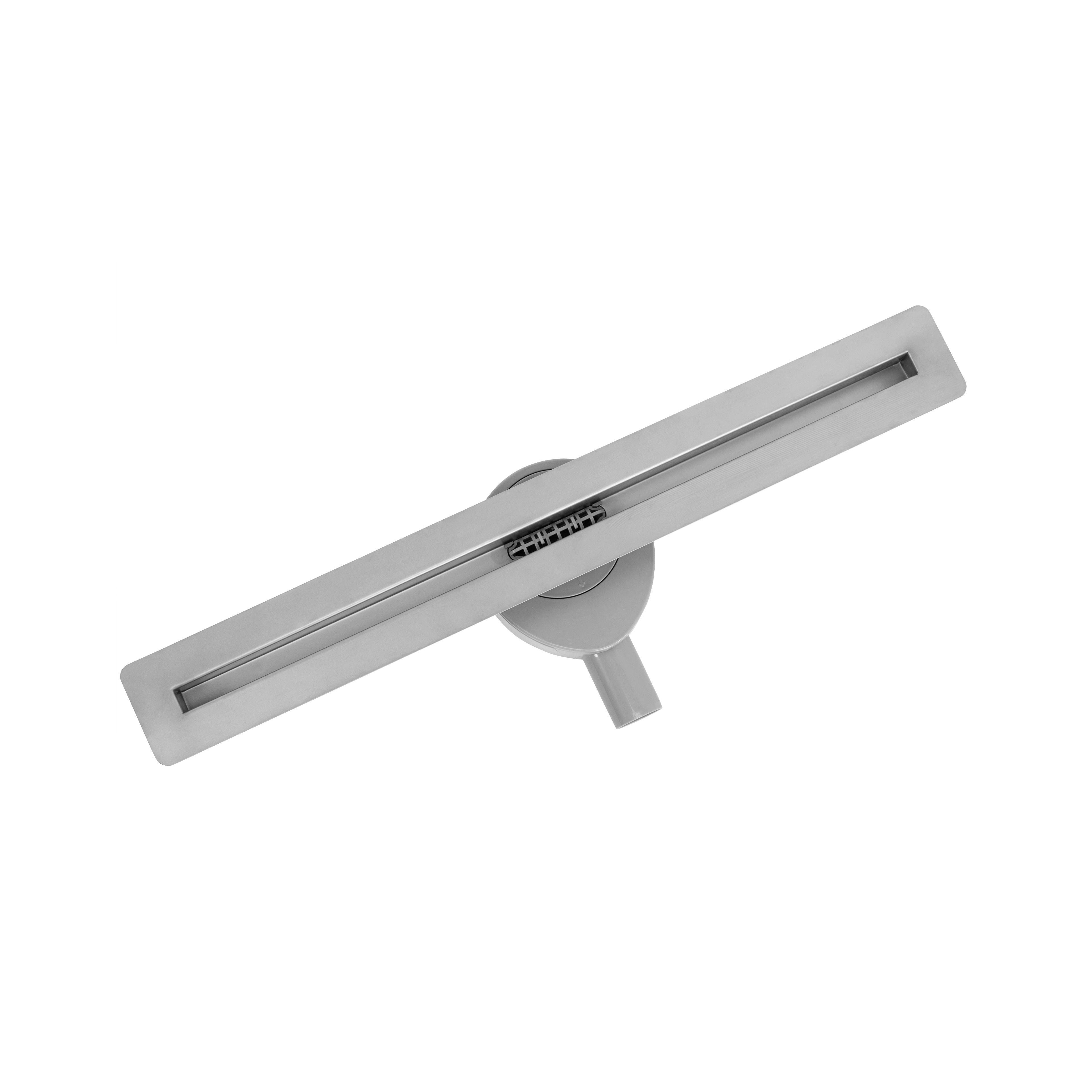 Linear drainage Rea FILO Nickel Brush 80