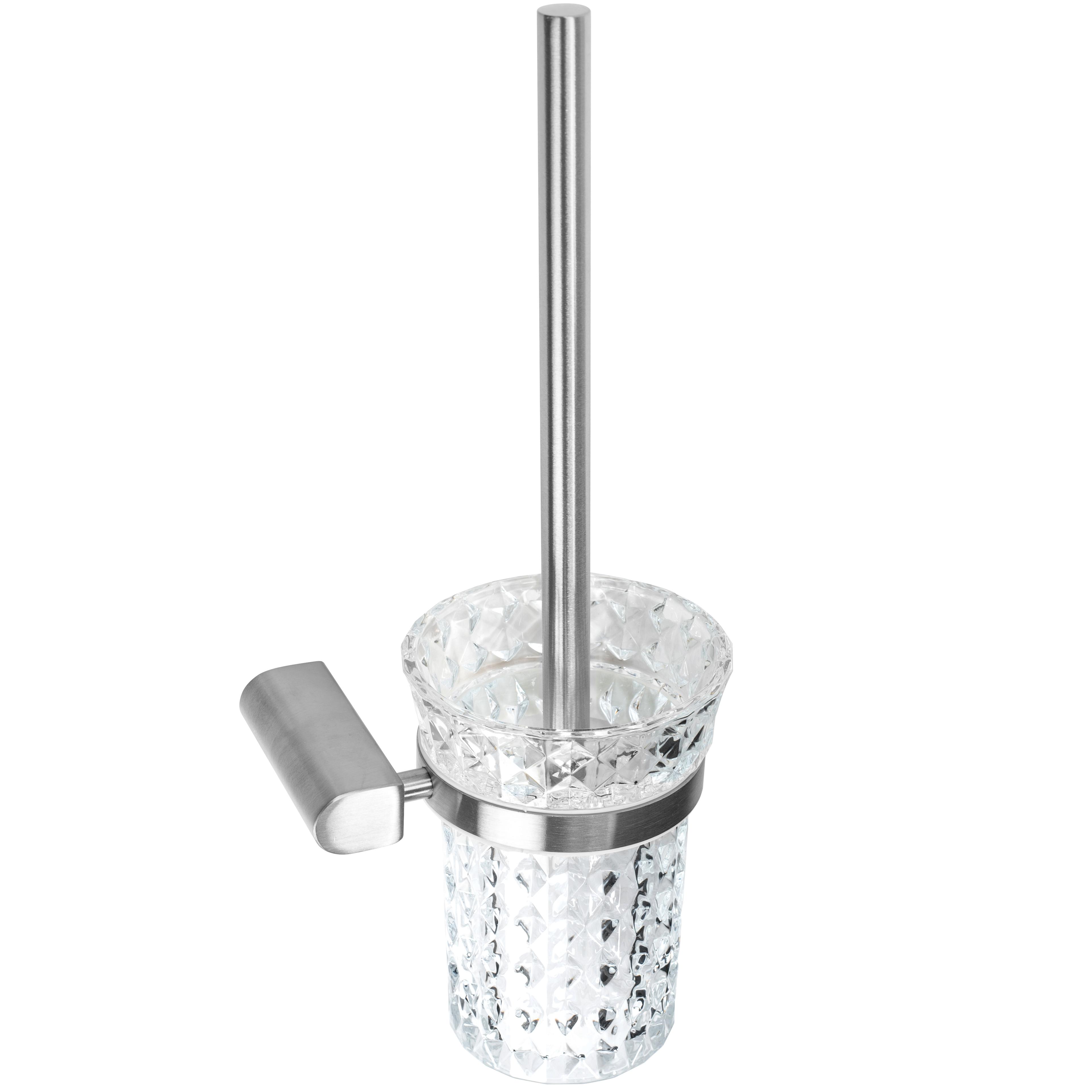 Toaletná kefa Brushed Nickel 322229
