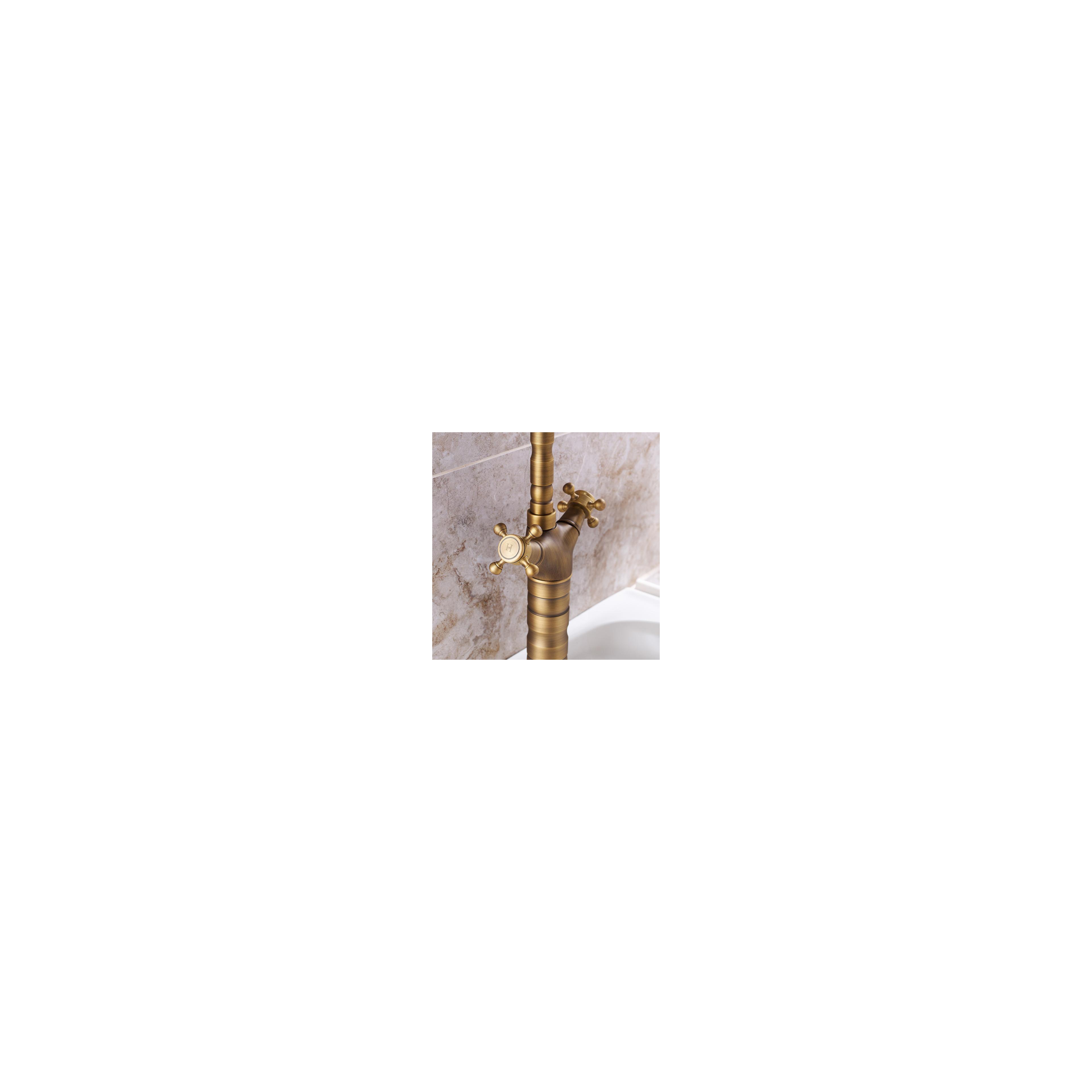Küchenarmatur Waschbeckenarmatur Rea Rustico antique gold