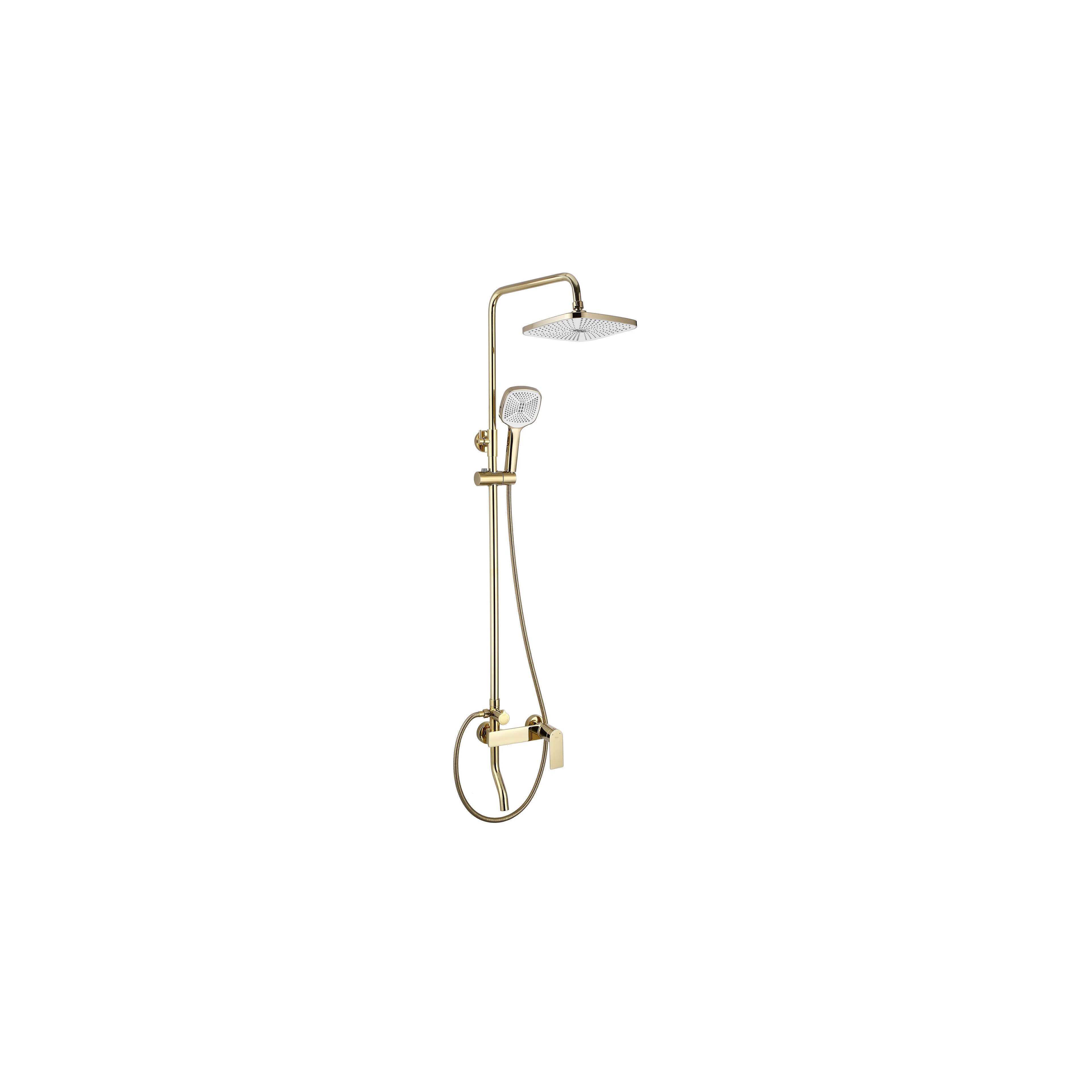 Shower set REA STORM ZŁOTY GOLD