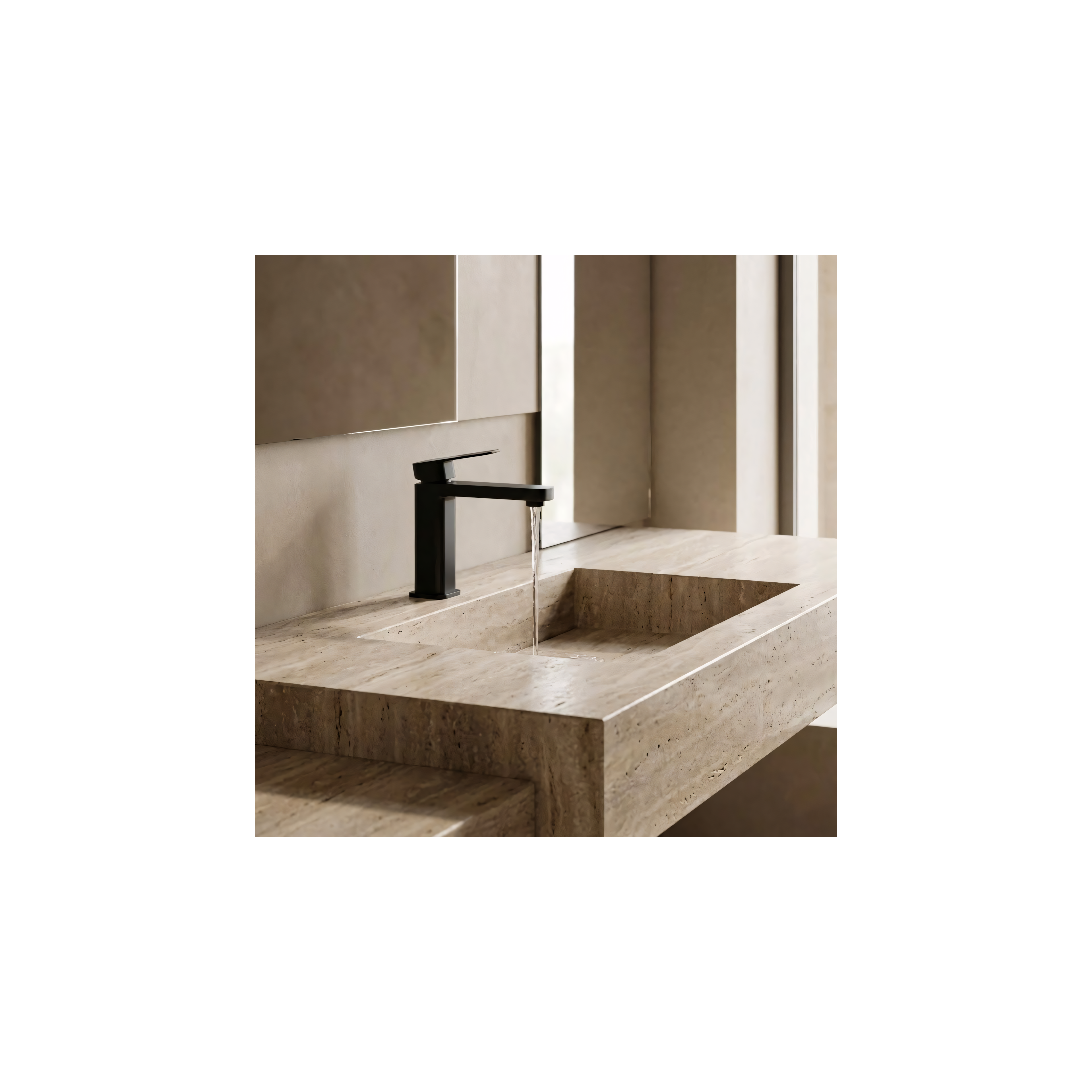 Robinet de salle de bain Rea Arlo Black