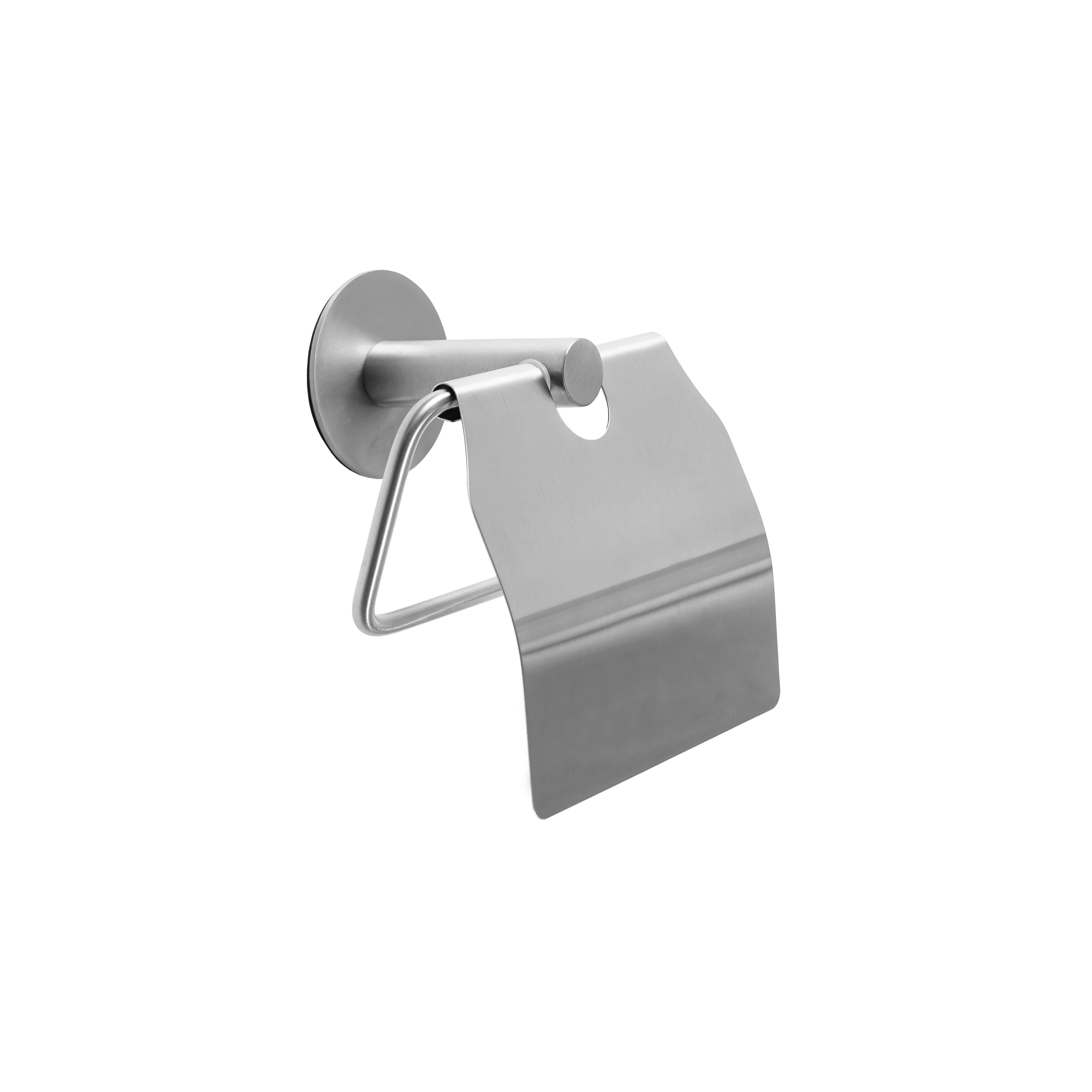 Falra szerelhető wc papír tartó Nickel Brush INOX 322219 DUO