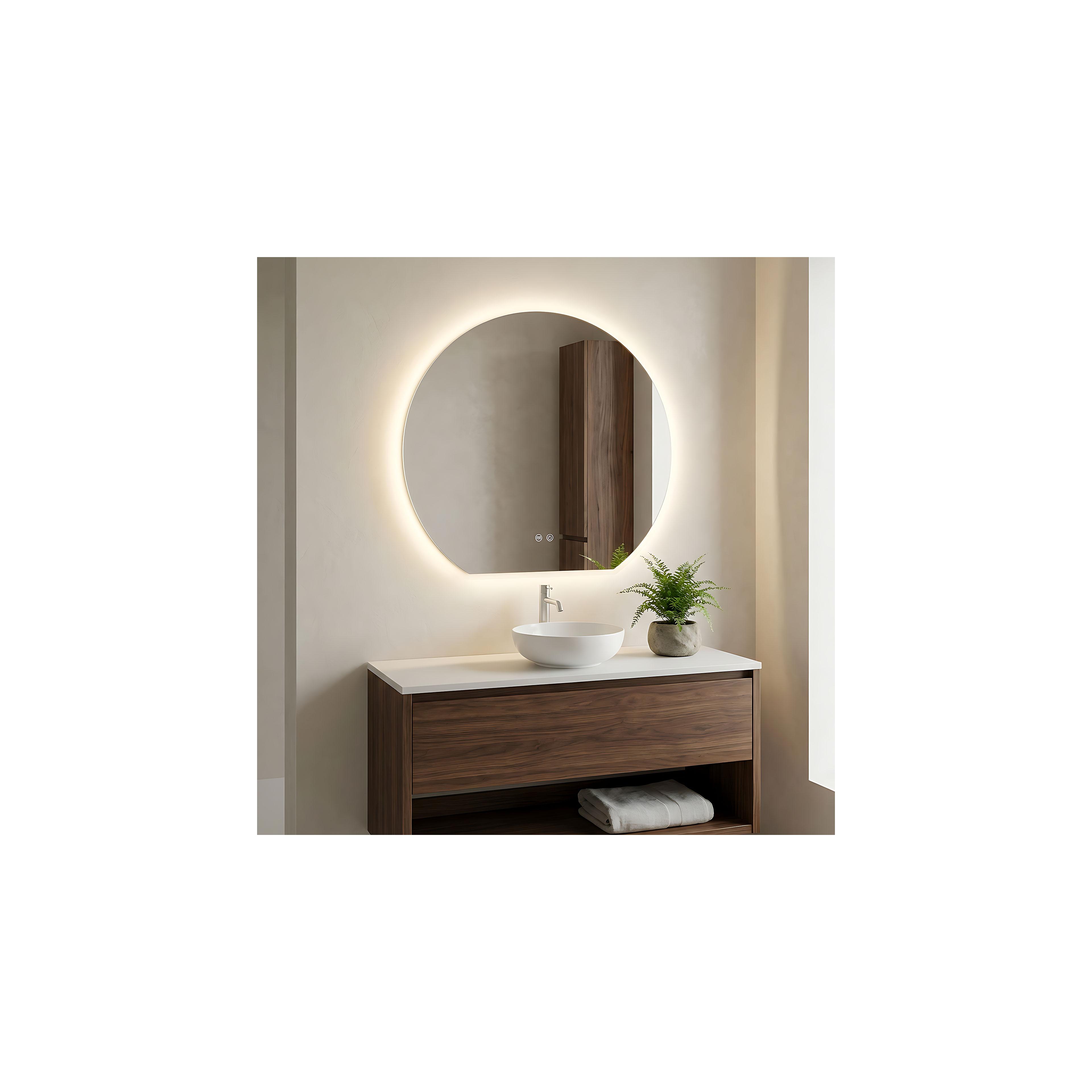 Miroir LED 80cm Fabio