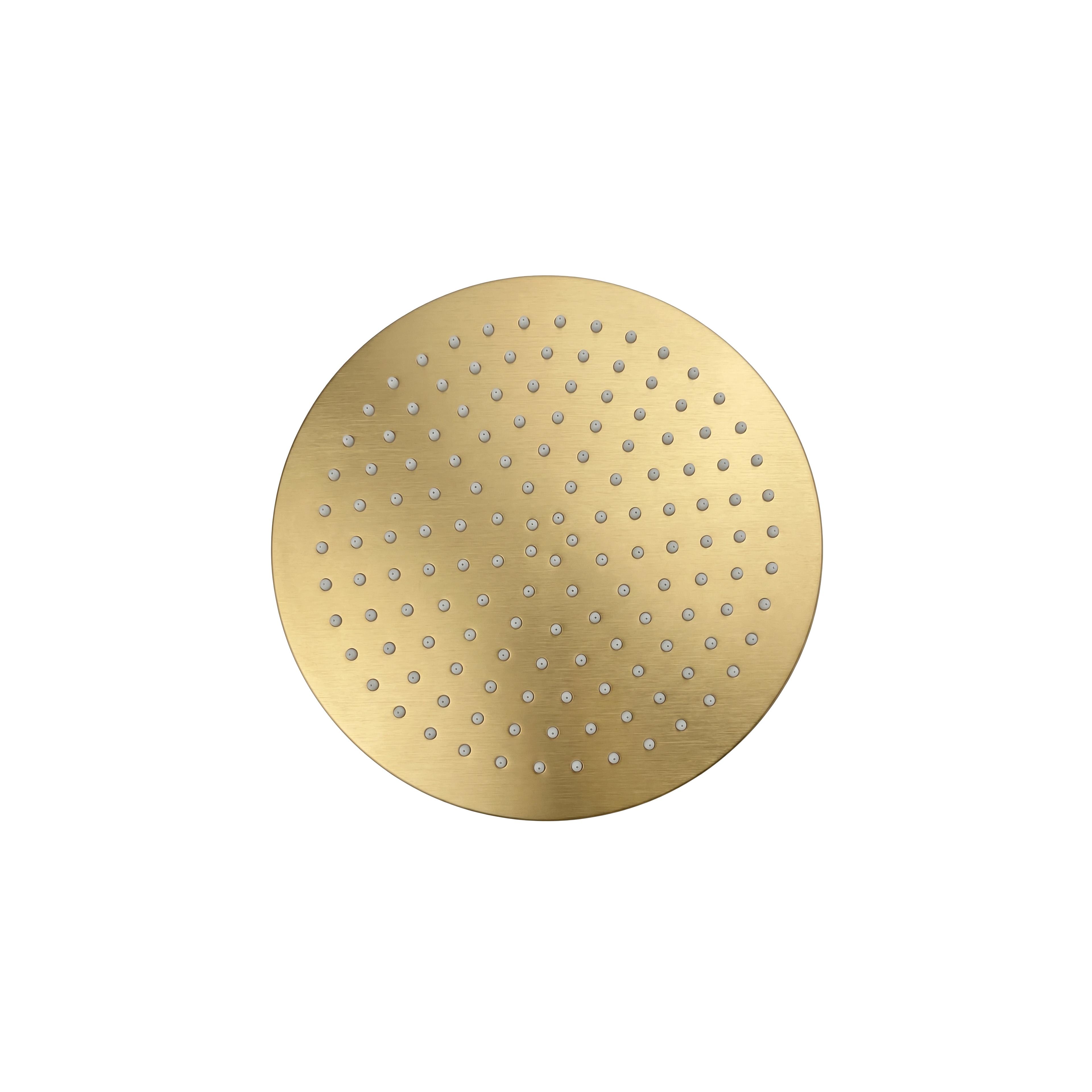 Runde Regendusche REA JS-P014BG 30cm Brush Gold