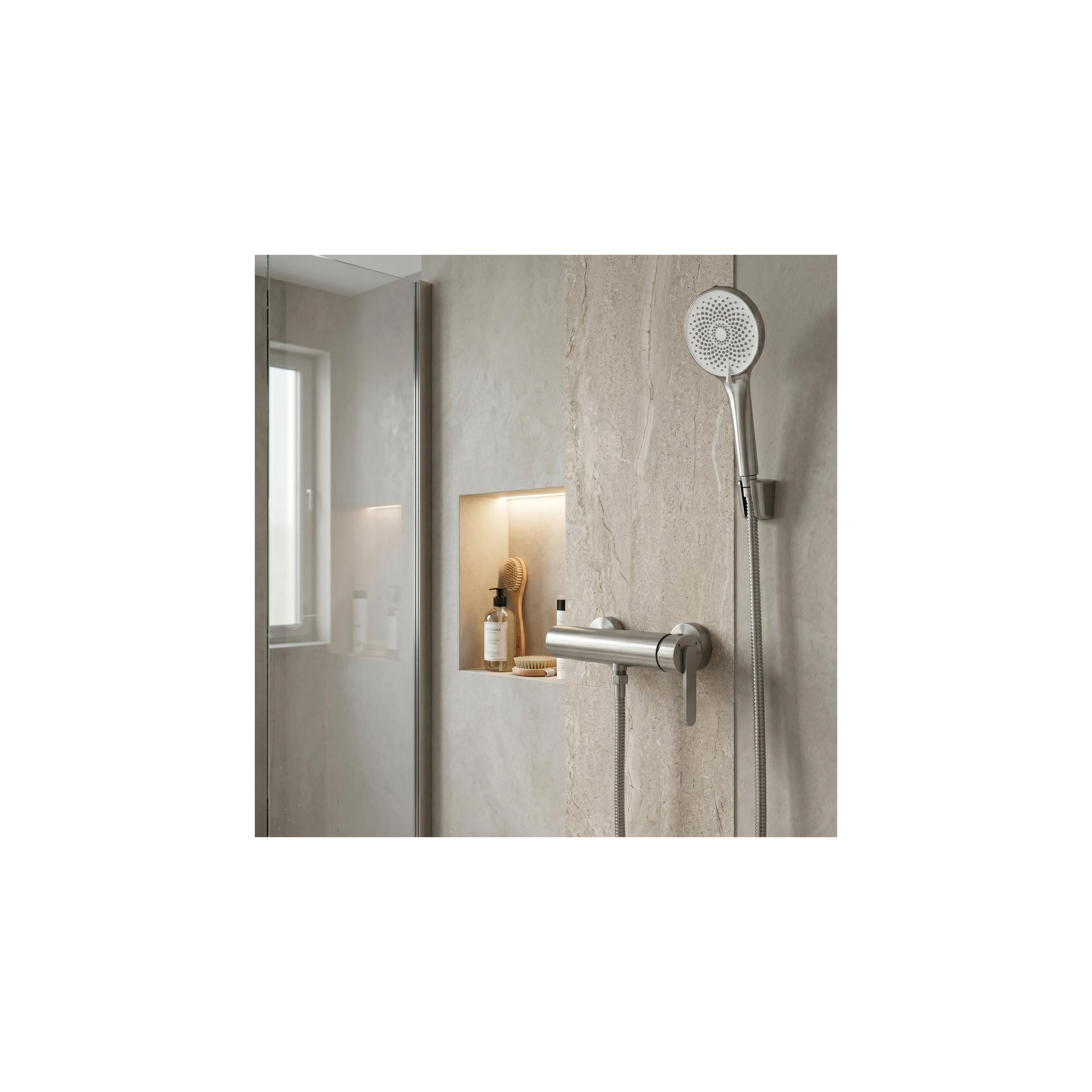 Bathtub faucet REA Ontario Side Brush Nickel