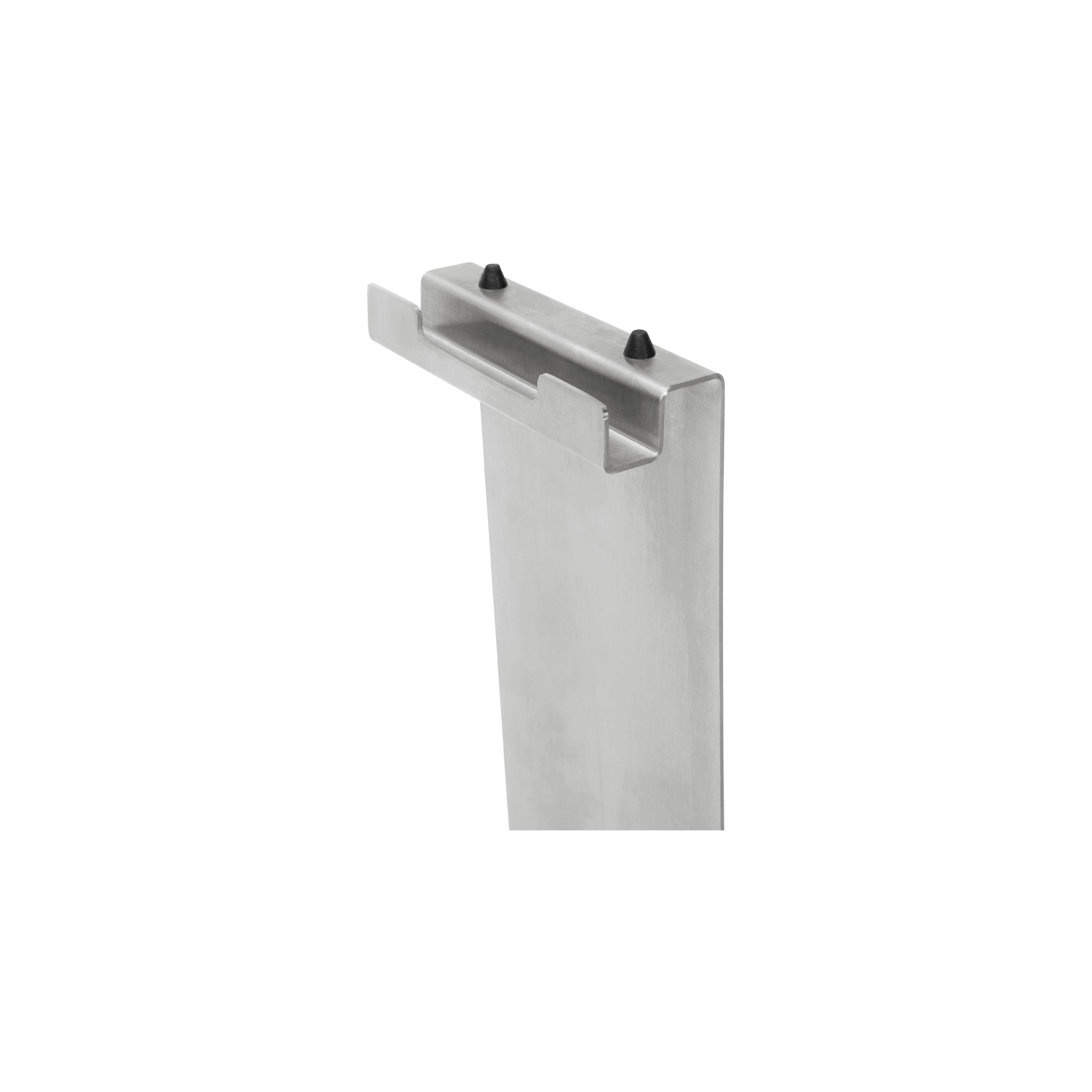 Polička TORI Nickel brushed INOX