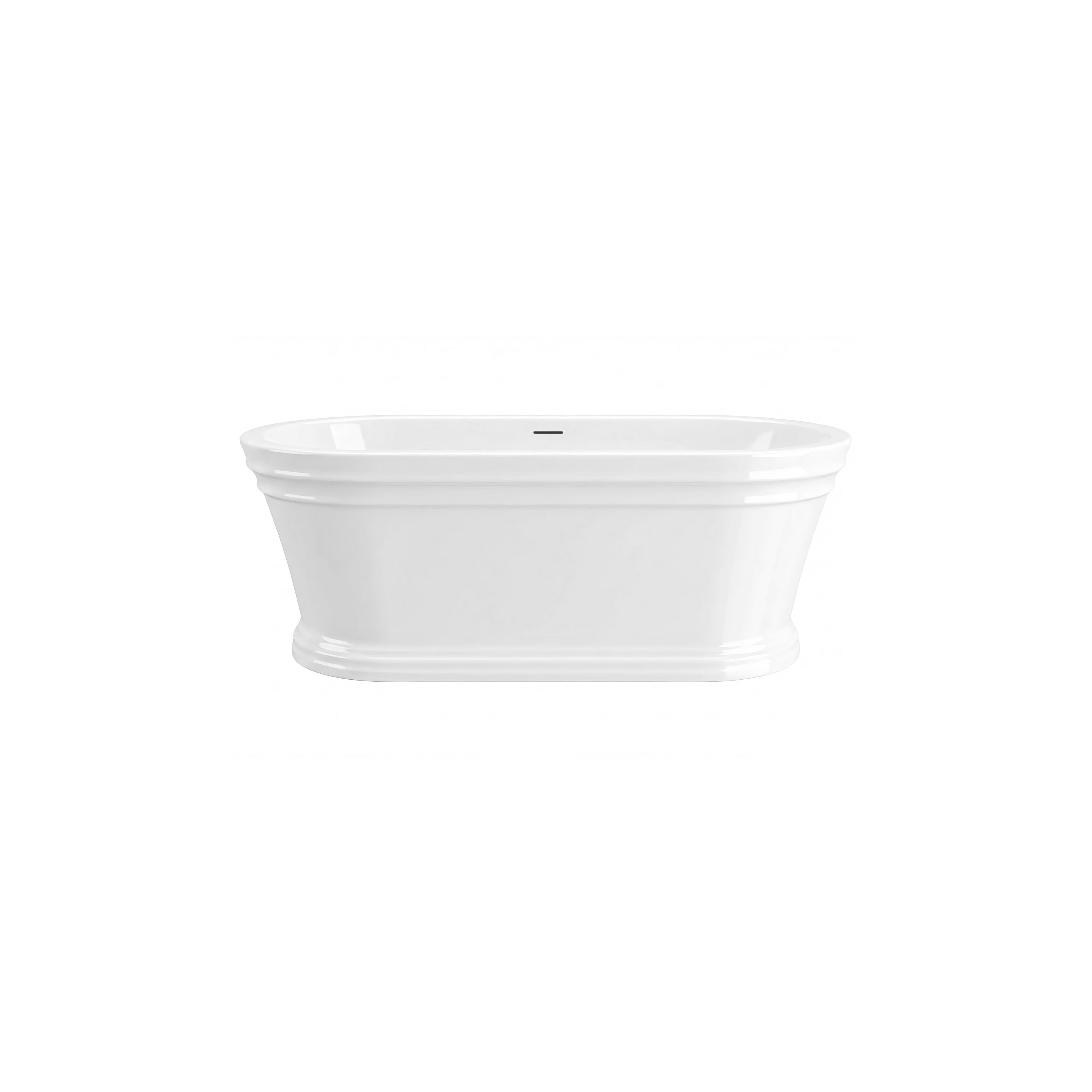 Baignoire autoportante en acrylique Olivia 170