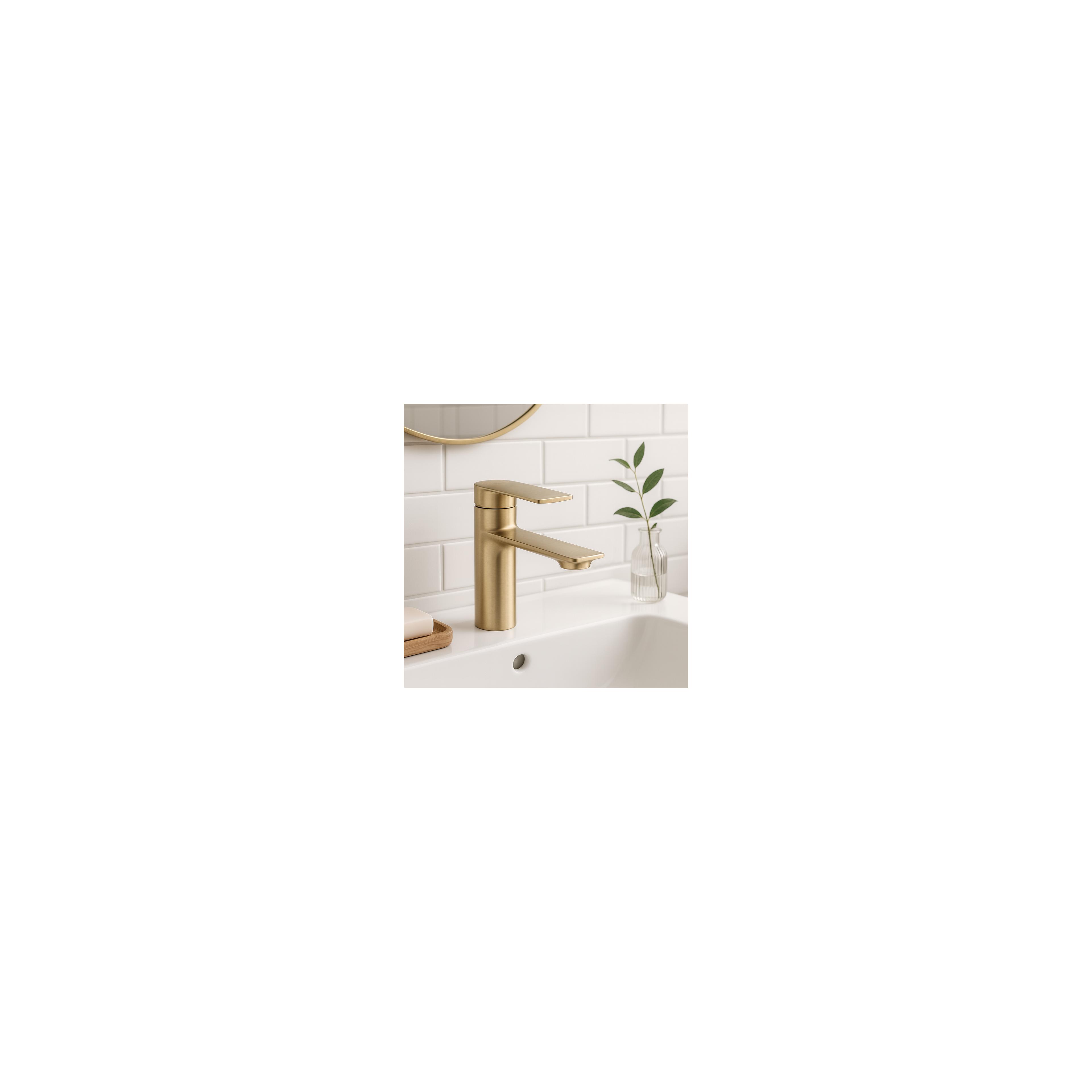 Robinet de lavabo REA Storm GOLD BRUSH Low