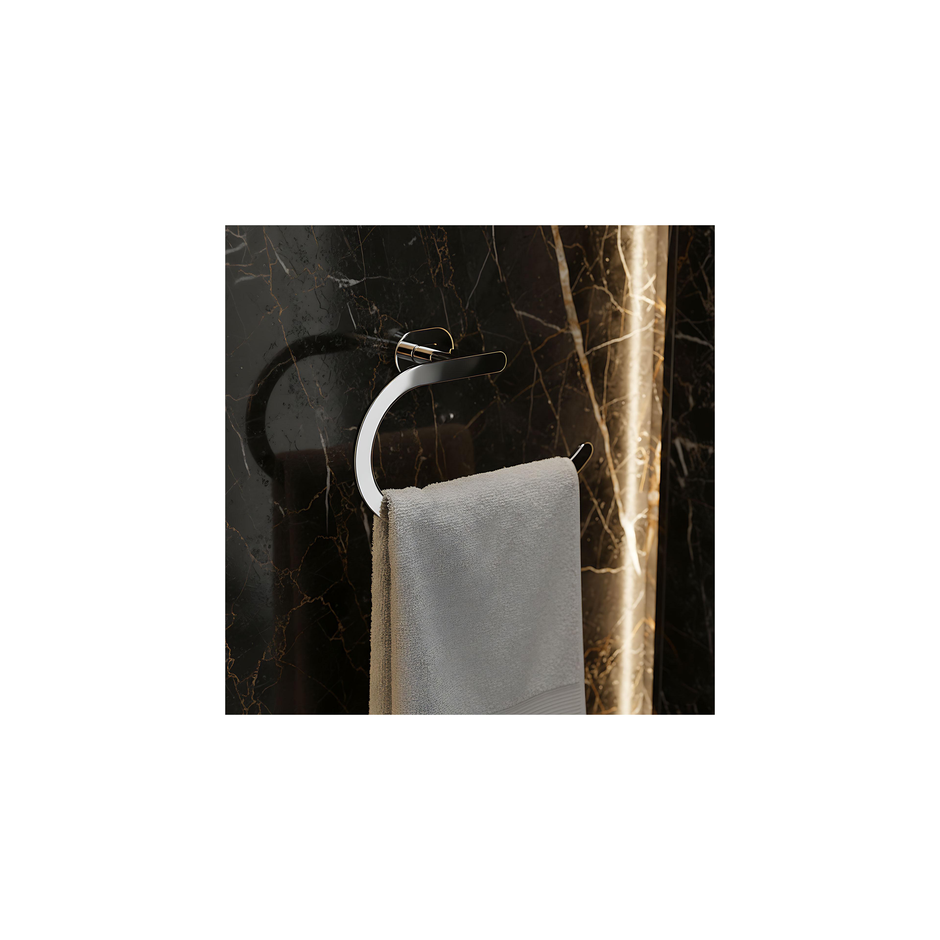 Porte-serviette Ring 110 Til Chrome