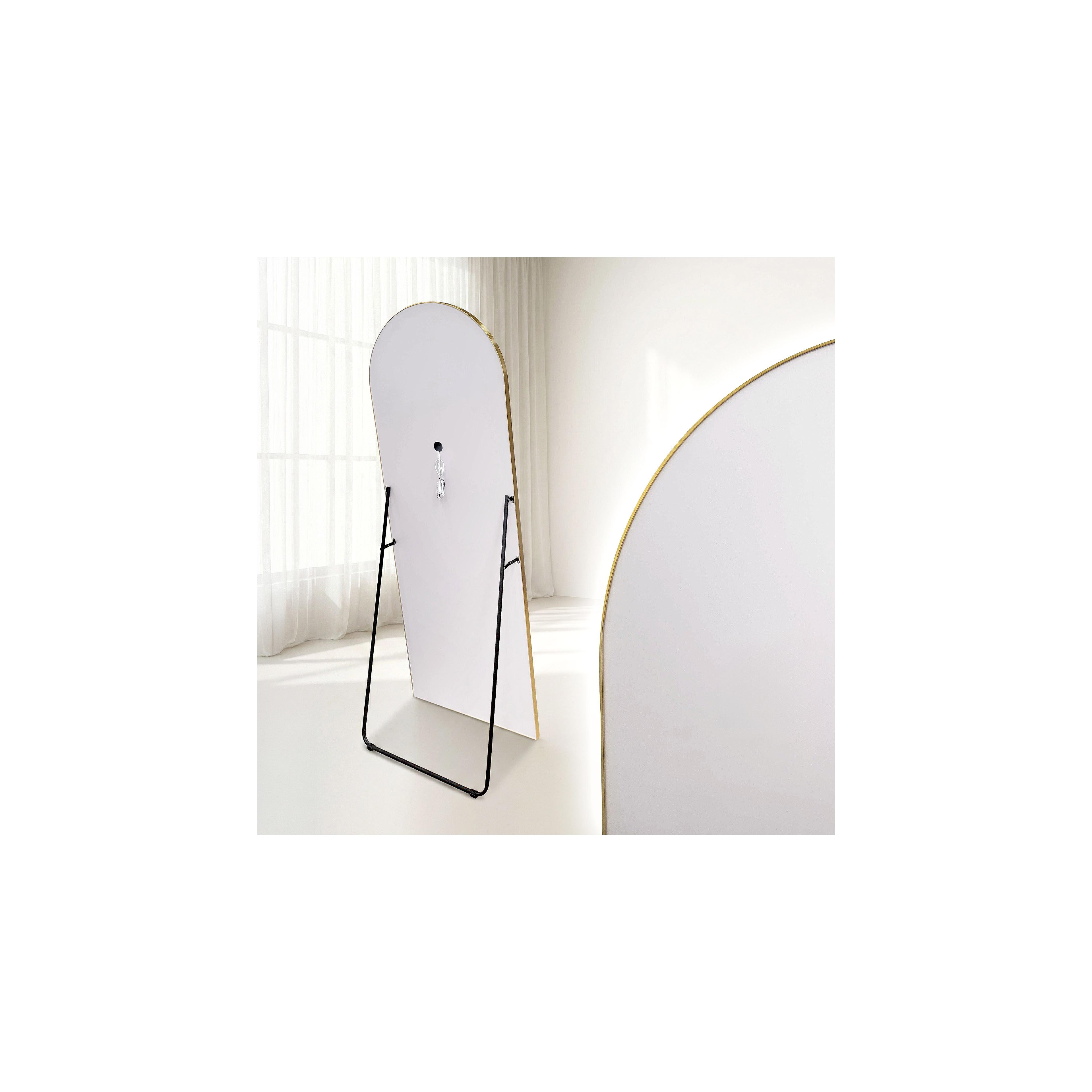 Mirror LED Orbit 50x160cm Brush Gold