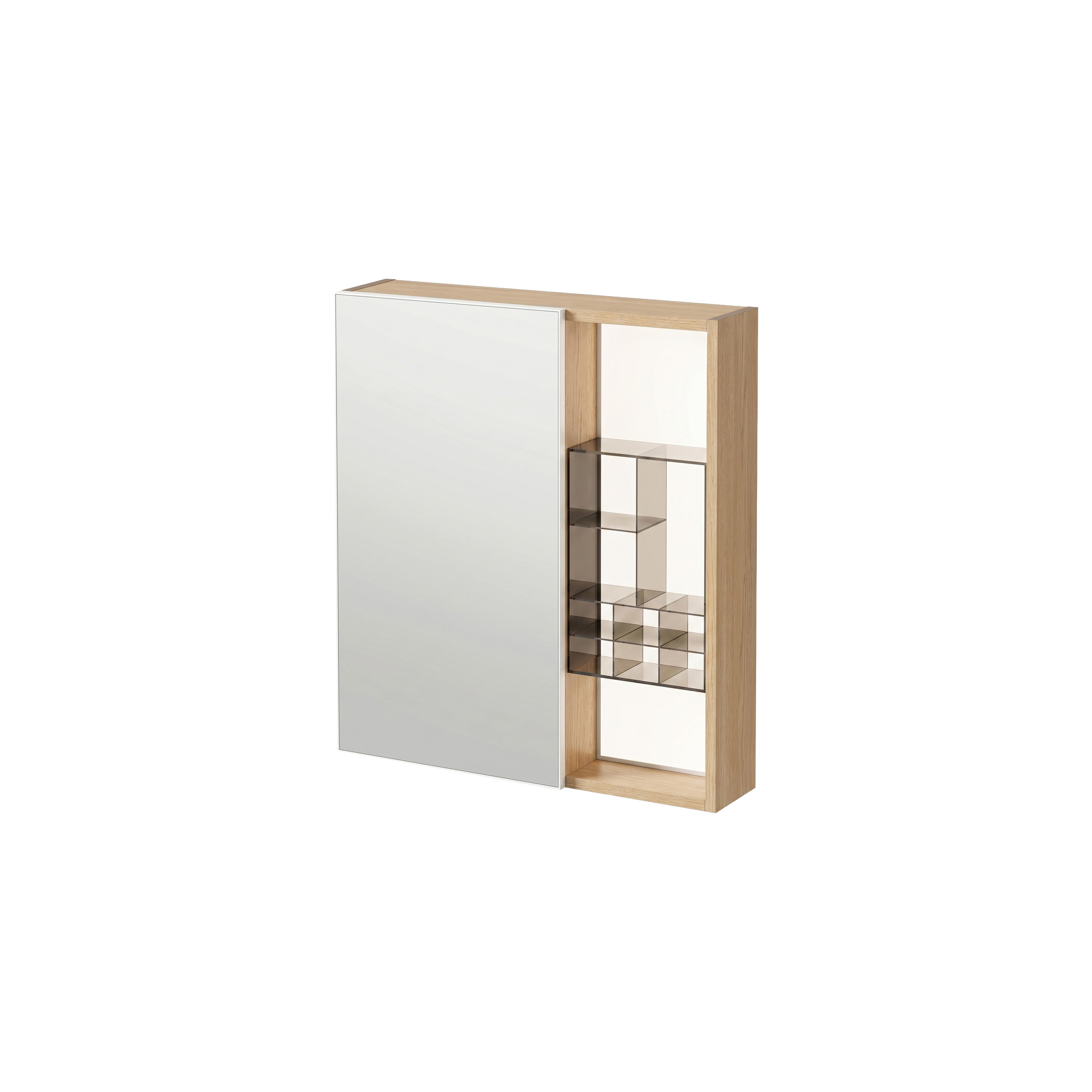 Zestaw mebli łazienkowych z Umywalką Sora DE07-70 Oak 70CM