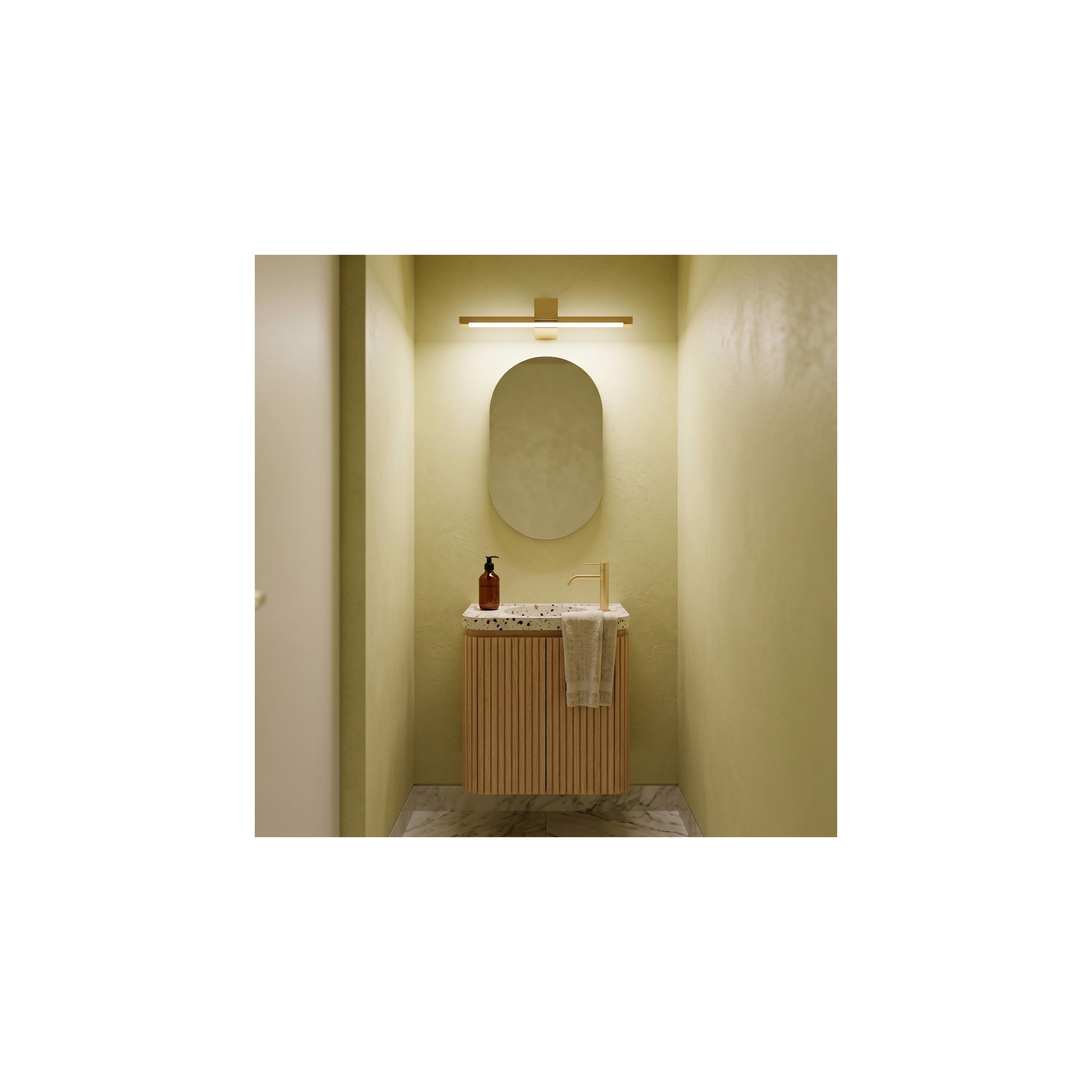 Bad LED-Wandleuchte SWE044-1W 60cm GOLD