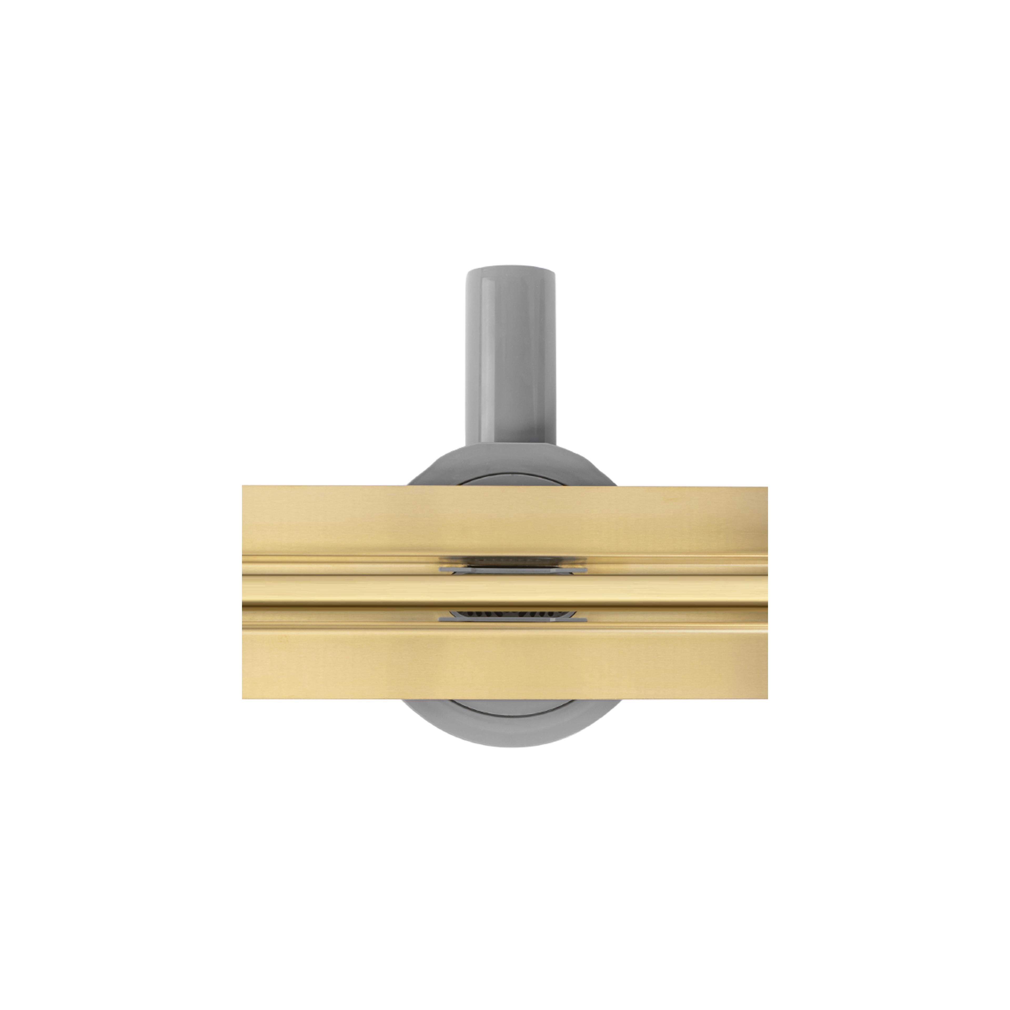 Линеен отводнител REA Neox Slim pro Brush Gold 90