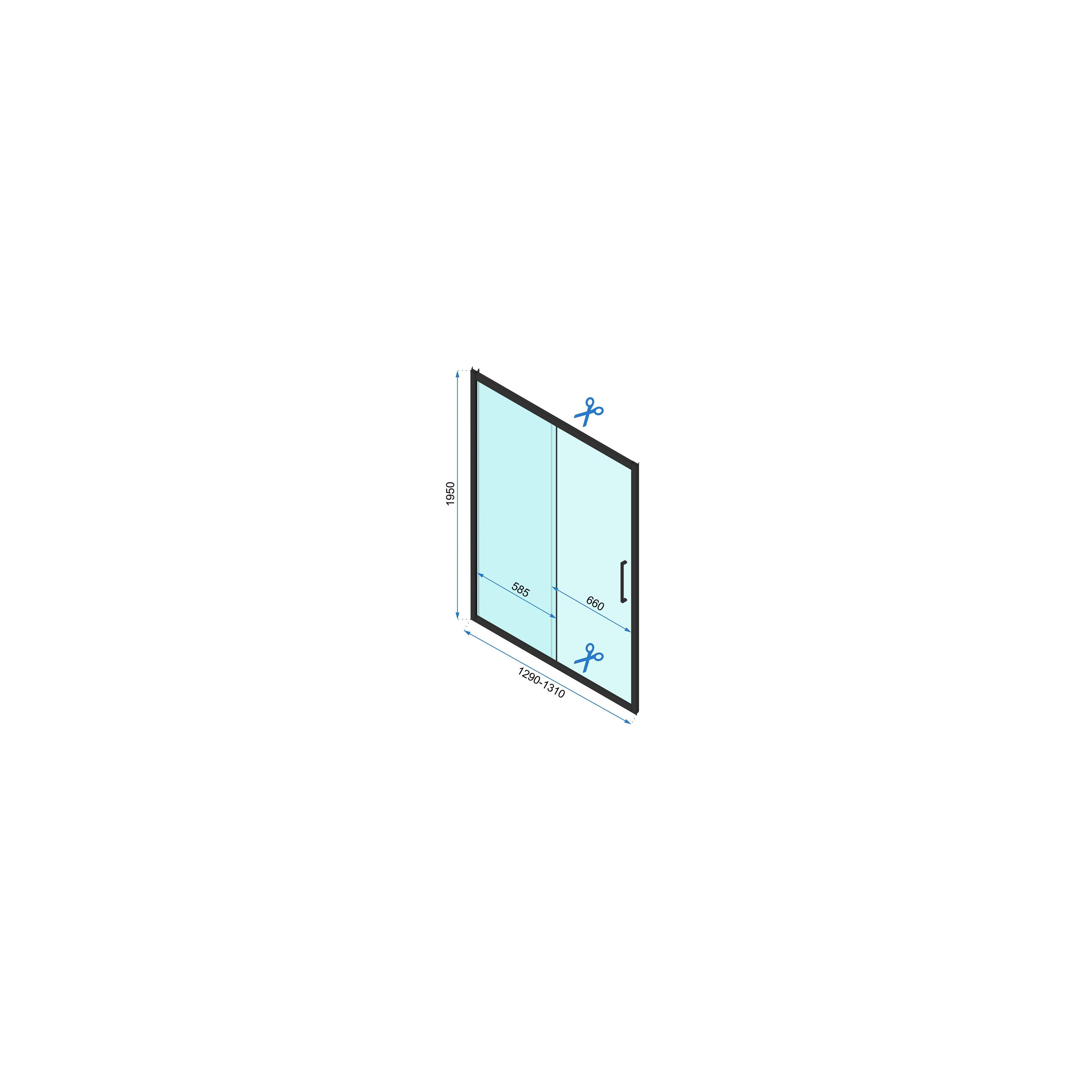 Cabina dus Rapid Slide Chrom