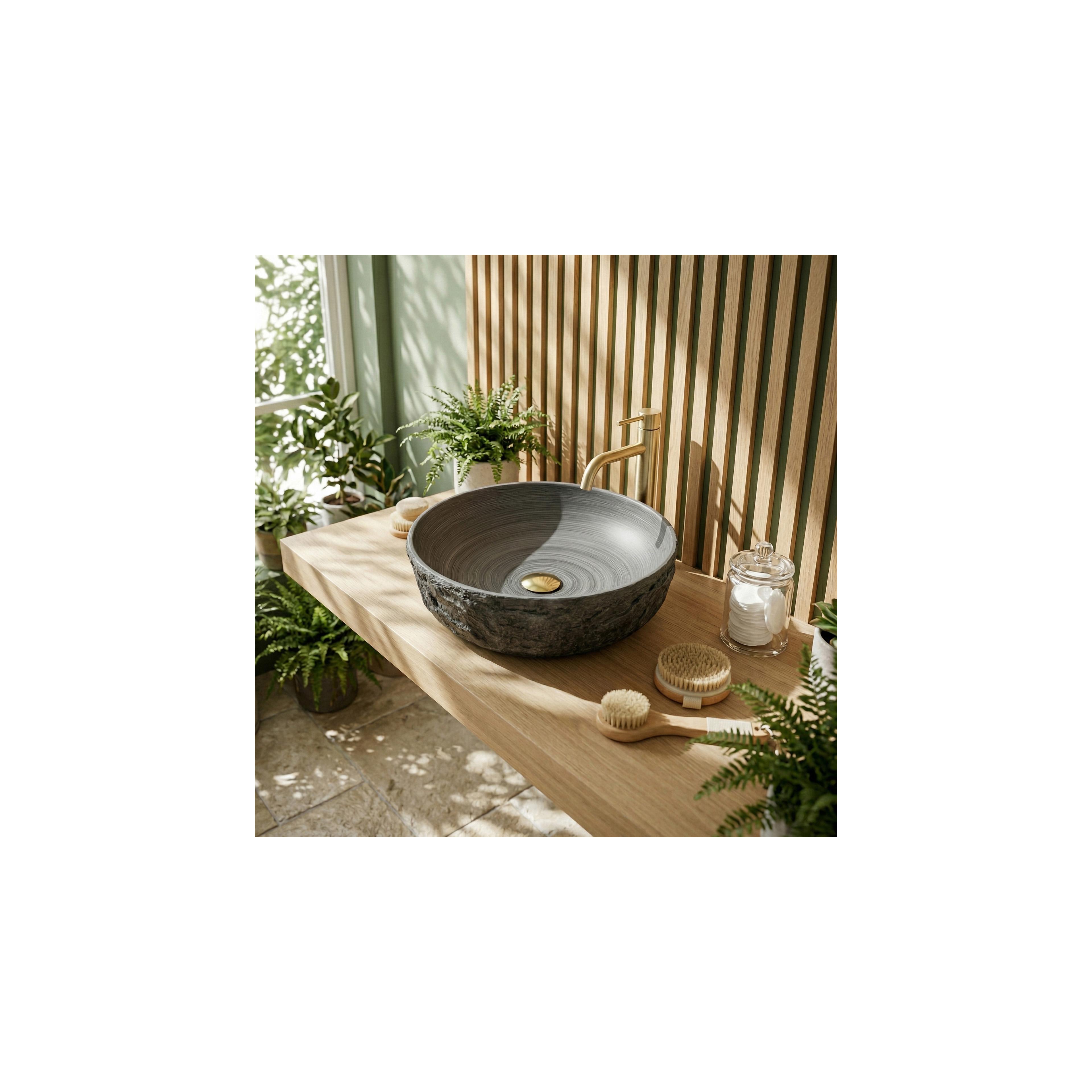 Countertop washbasin Rea Babilon Silver