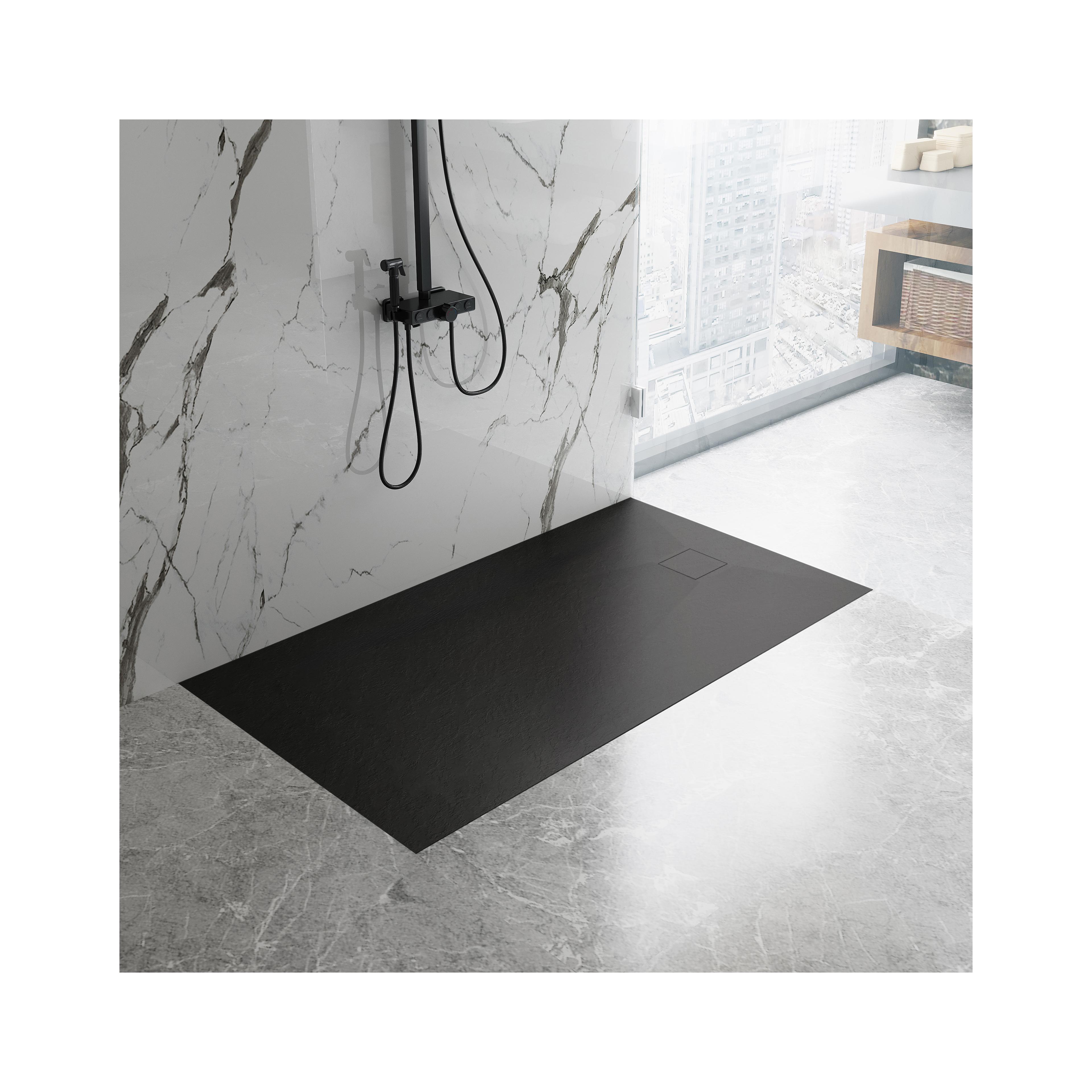 Shower tray Magnum Black 120x80