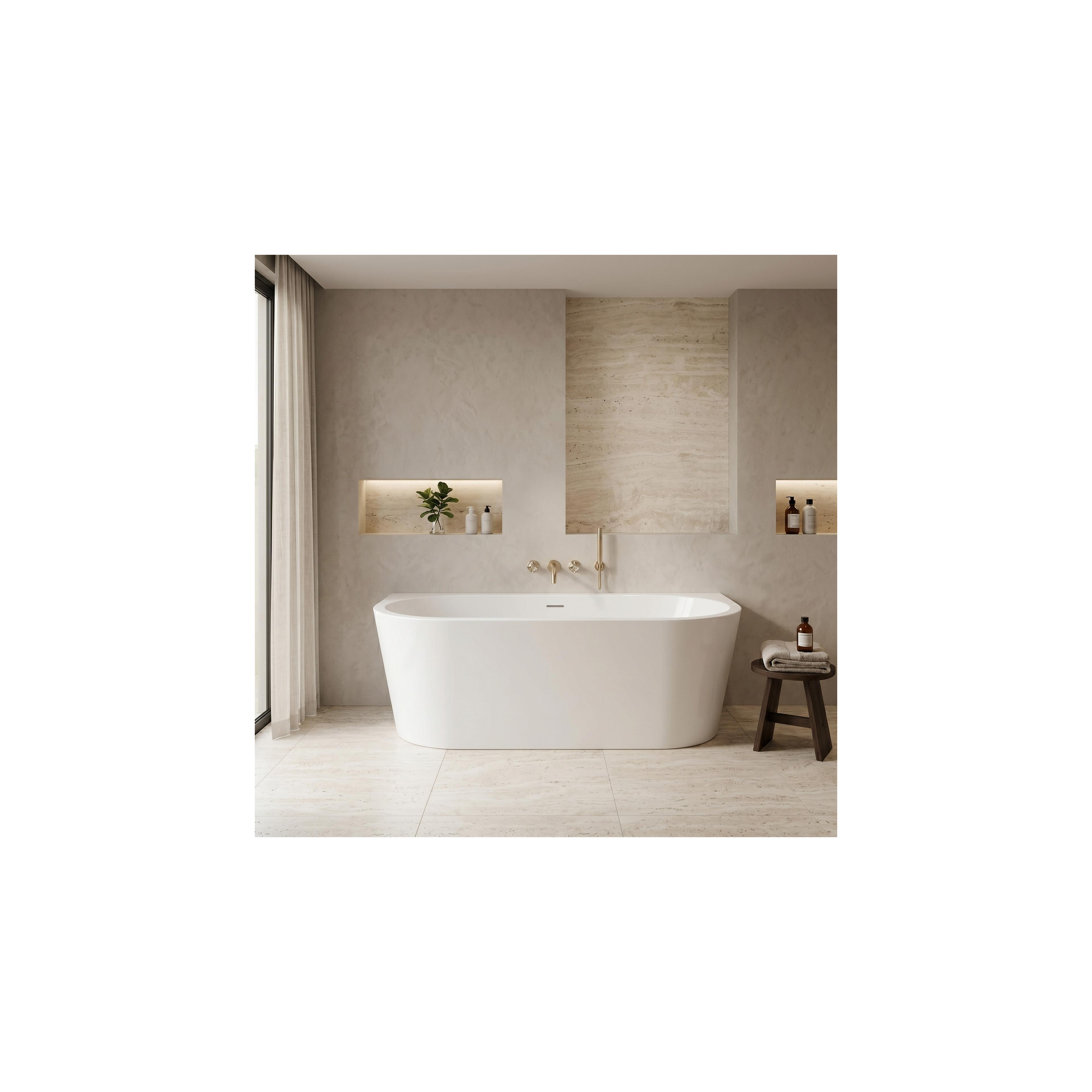 Baignoire acrylique murale CAPRI 160cm