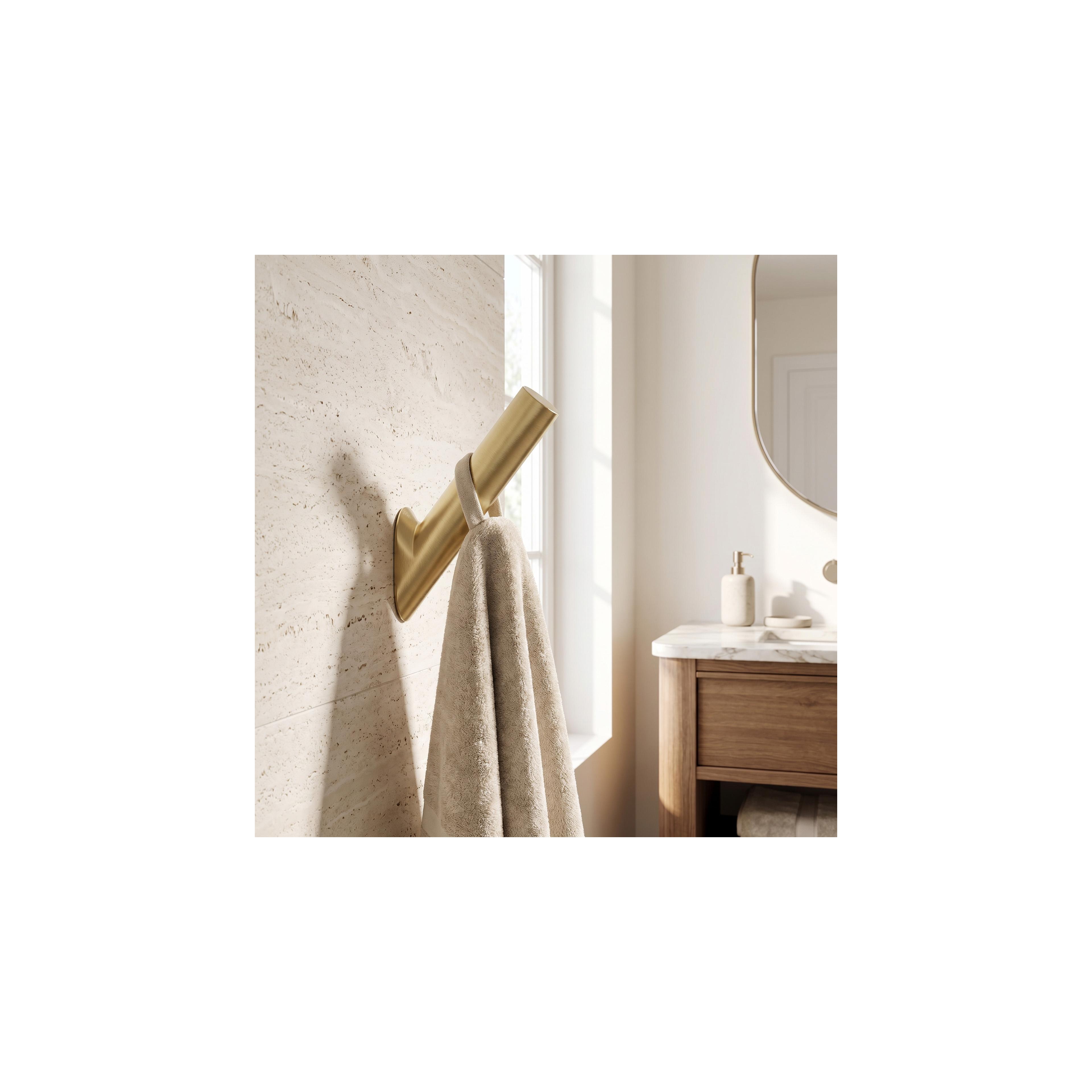 Bathroom hook WILL Brush Gold