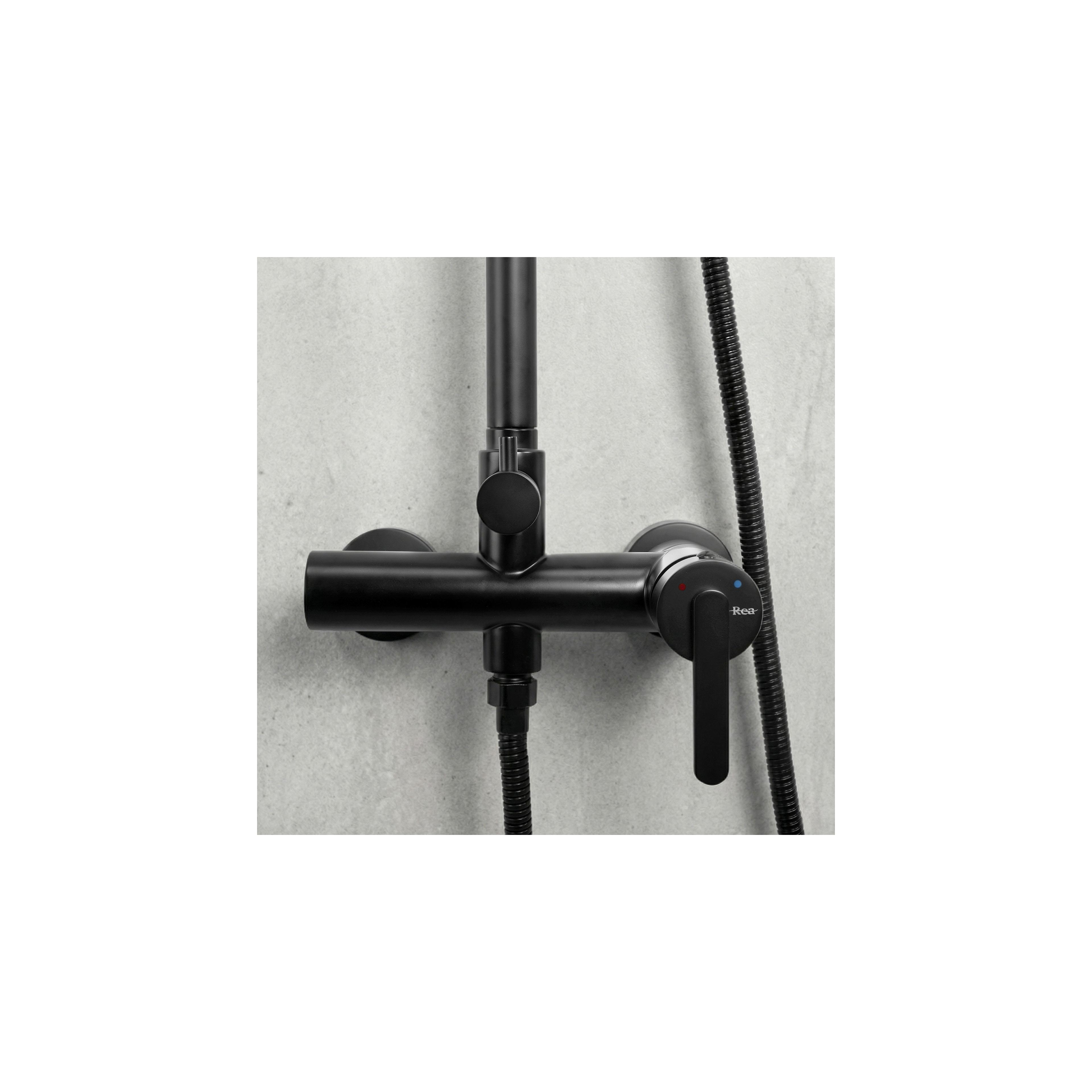 Kit de douche Rea Ontario Black
