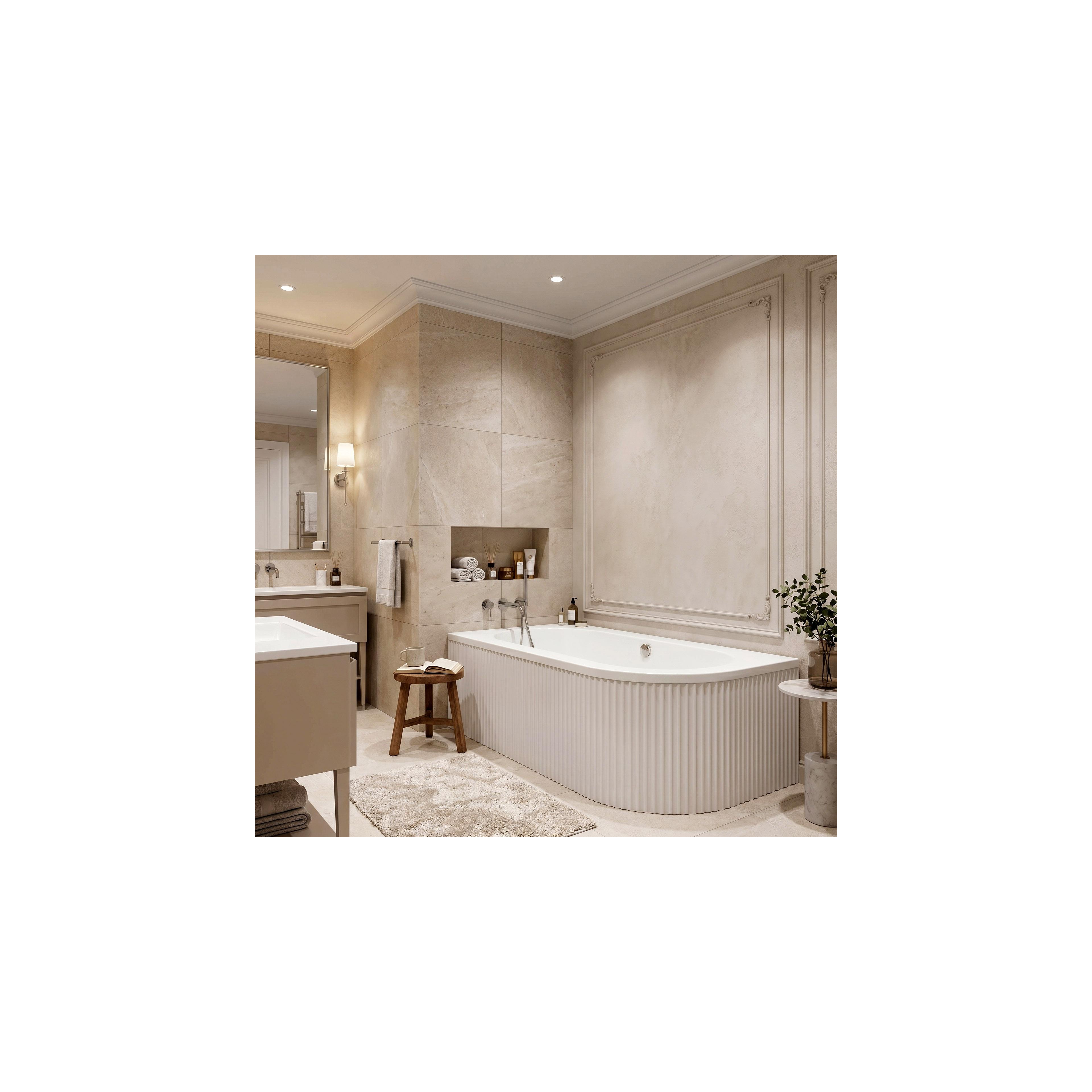 Bathtub Rea Orion Stripe Left 170cm