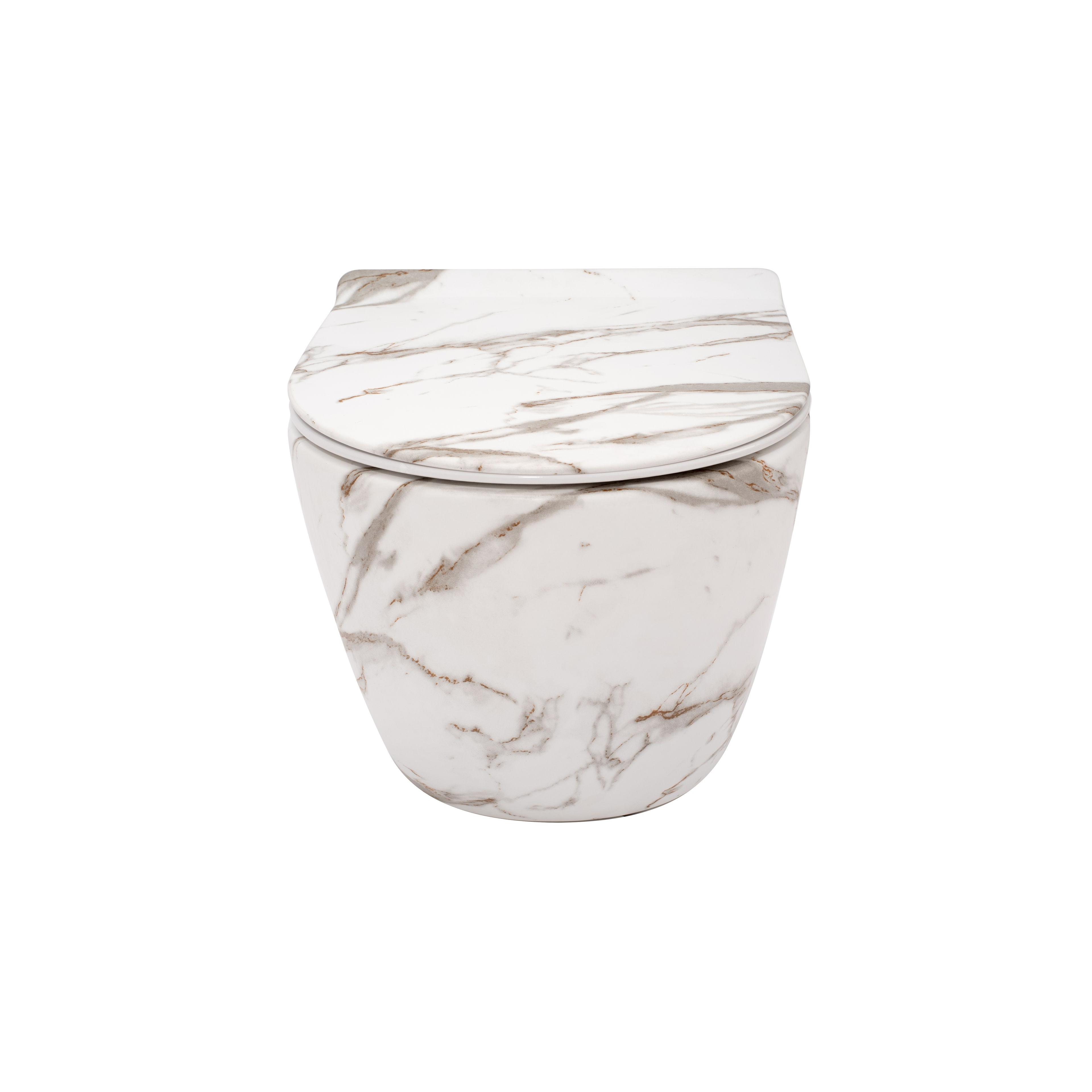 Taza de inodoro WC REA Carlos Slim Lava Mat