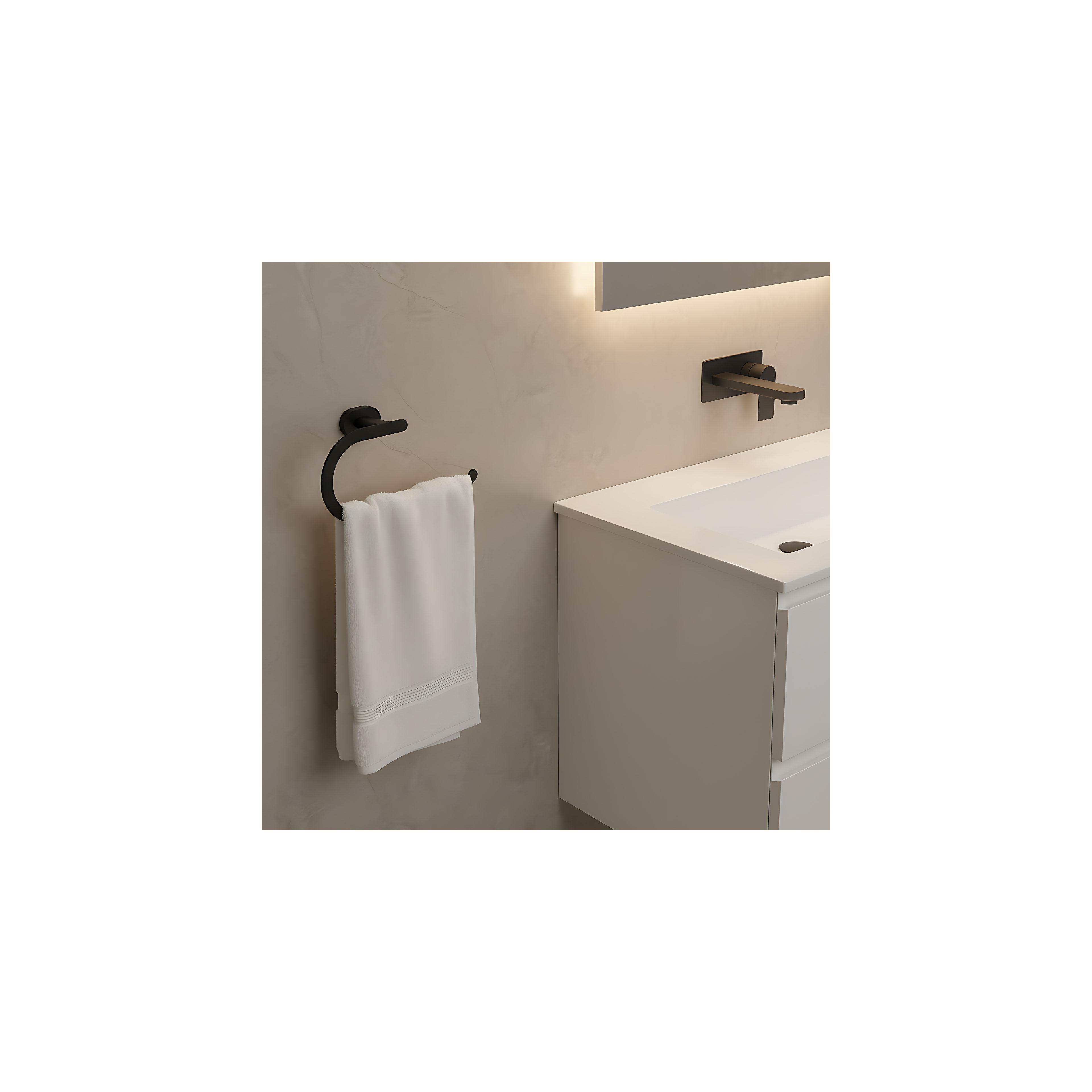 Porte-serviette Ring 110 Til Black