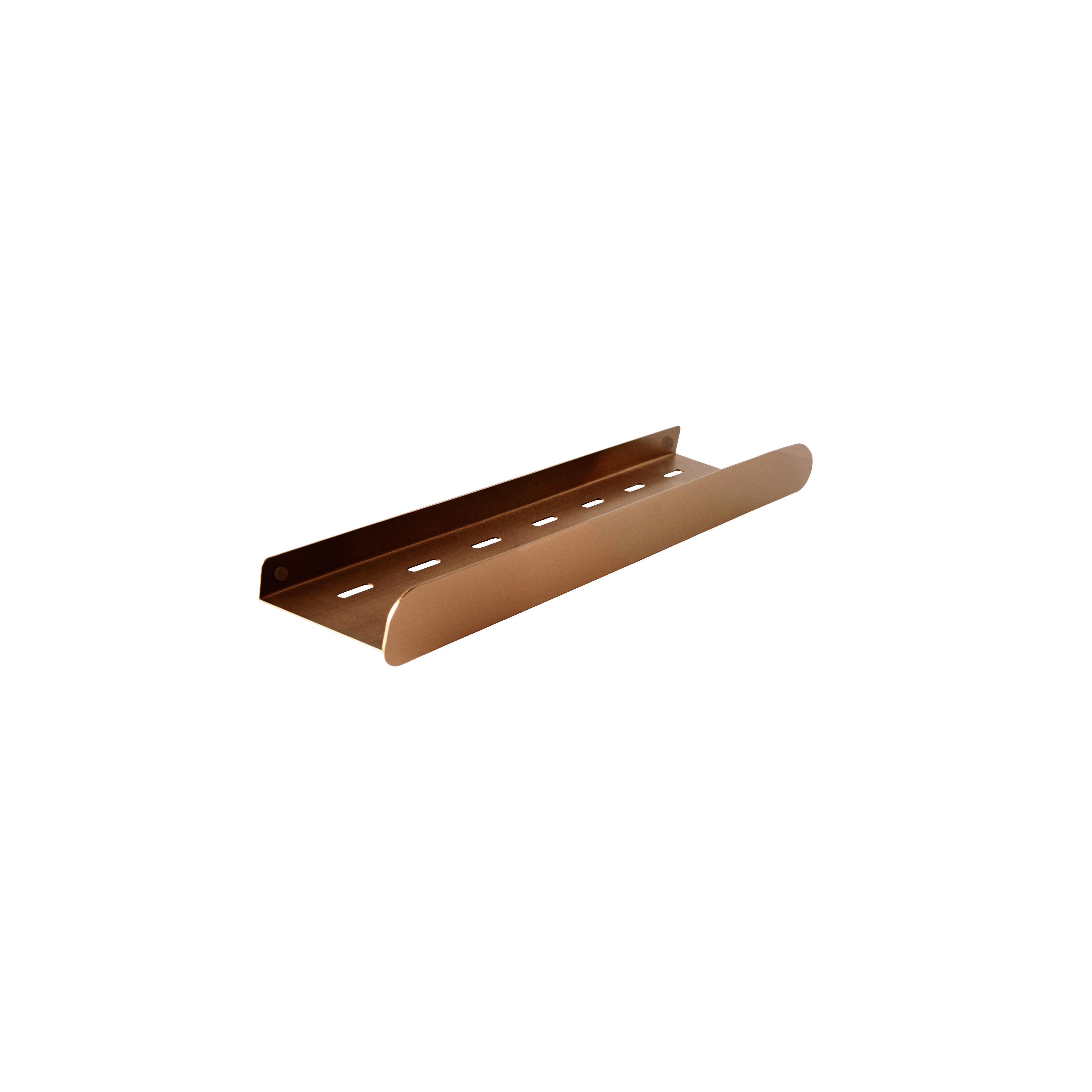 Vonios kambario lentyna SF03 45cm copper brush