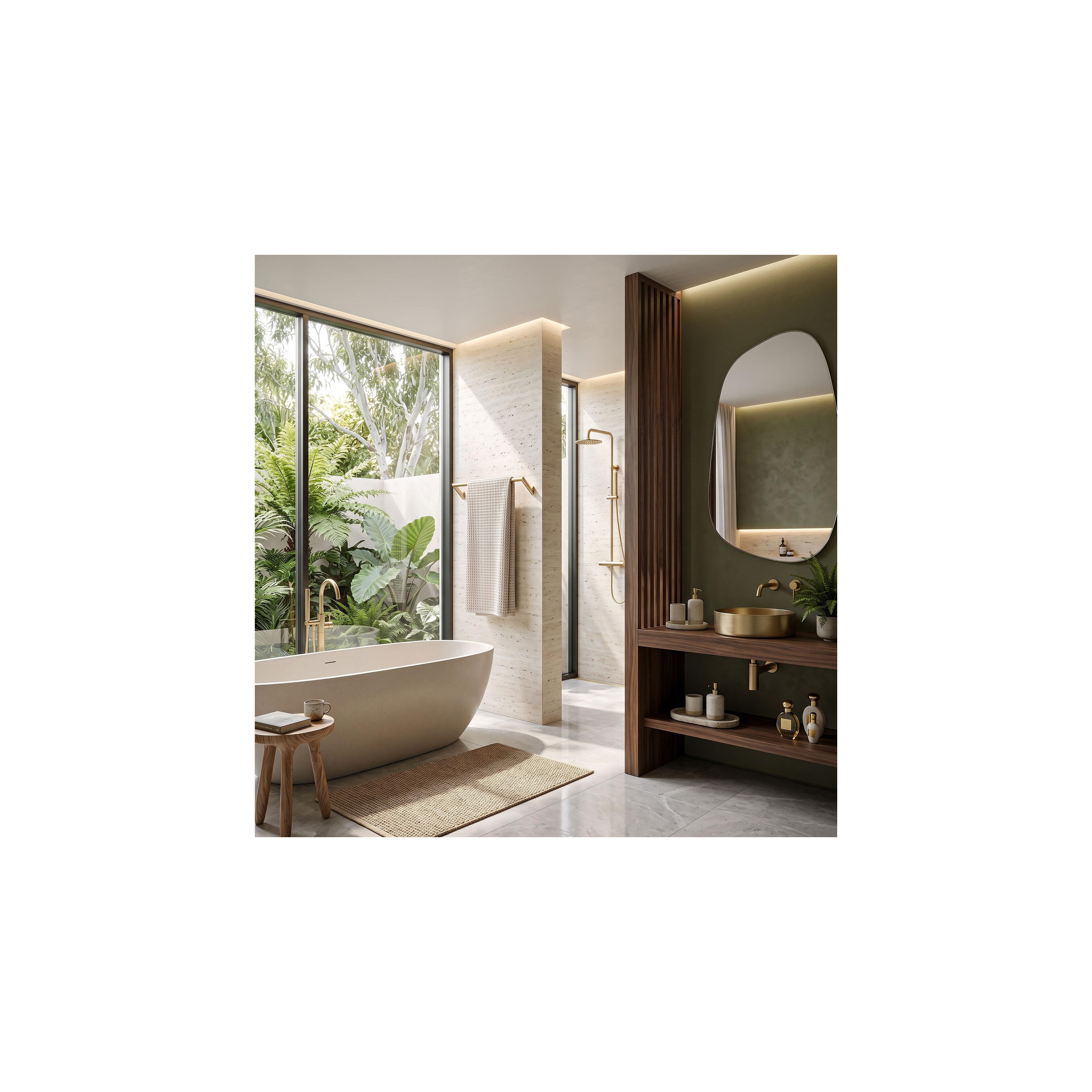 Bathroom hanger Will Brush Gold
