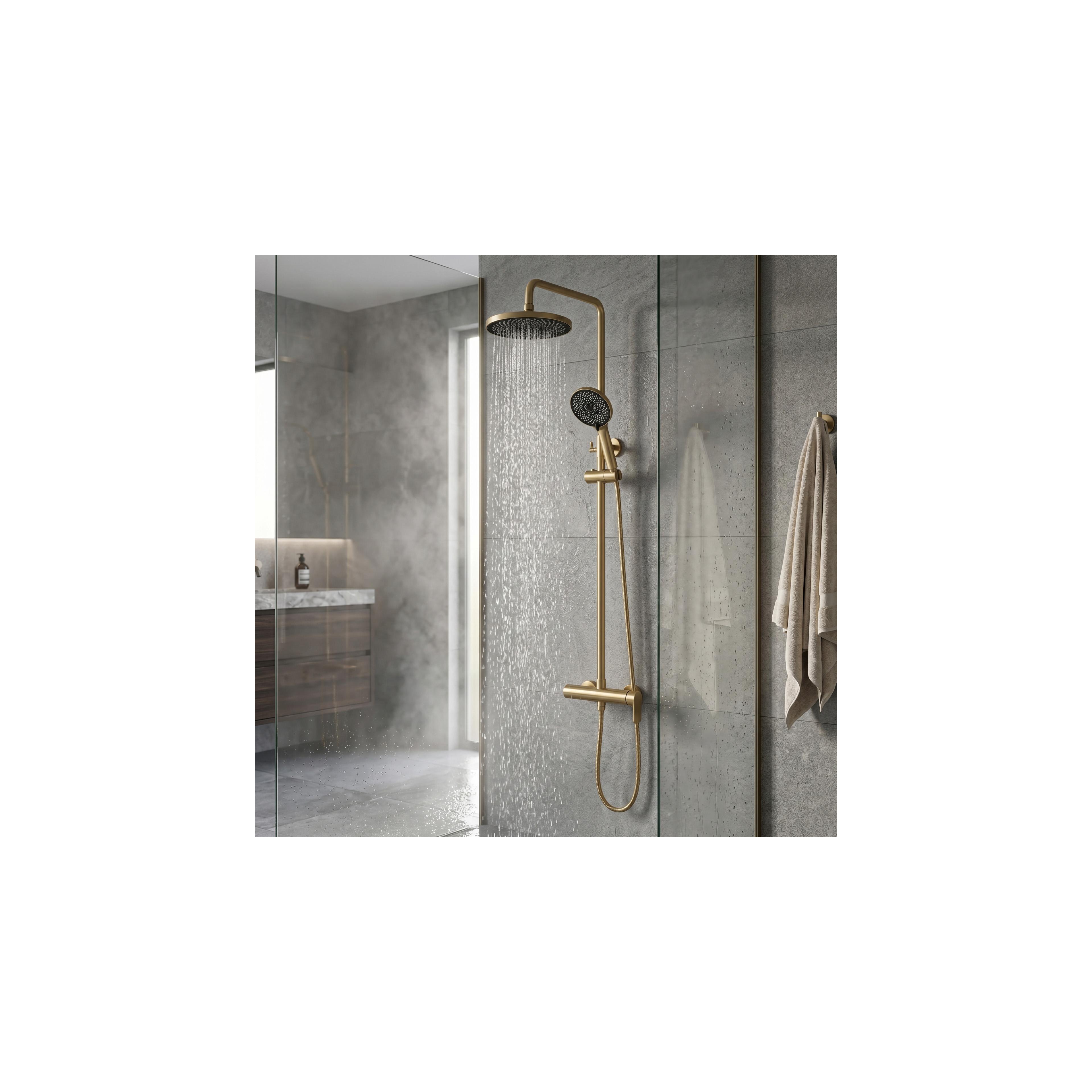 Shower set Rea Hunter Brush Gold
