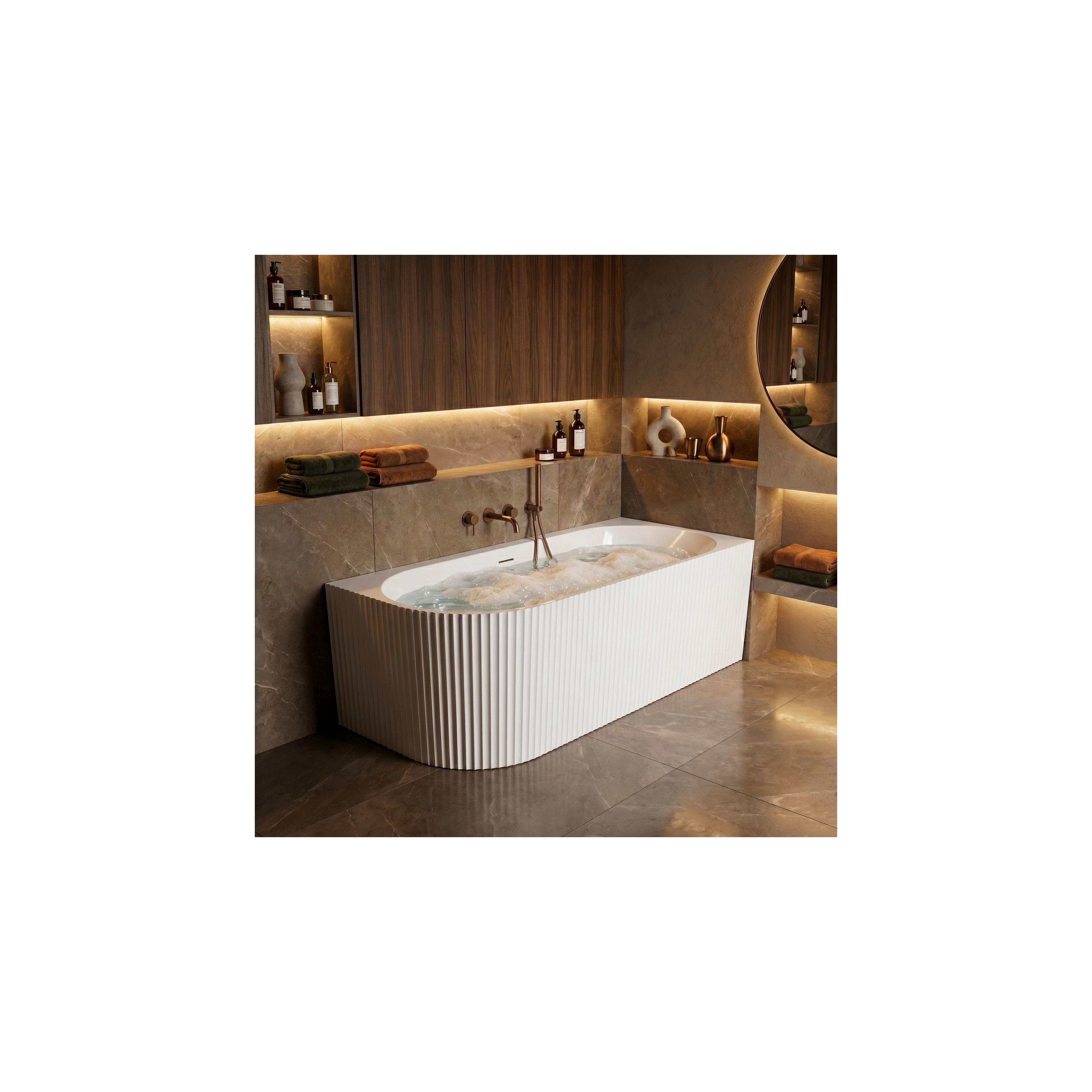 Bathtub Corner Acrylic WENUS RIGHT 170