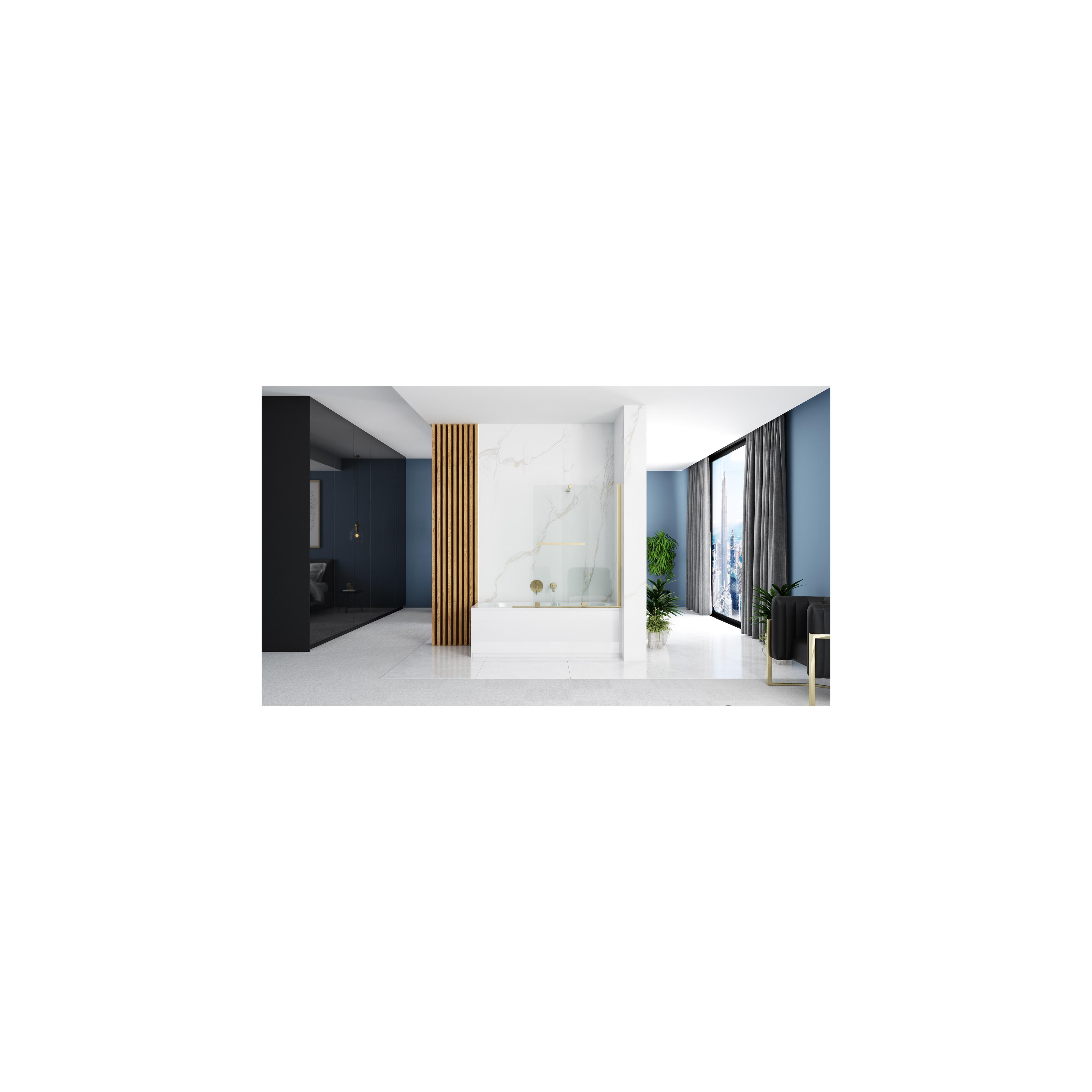Pare-baignoire Rea Fabian Gold 100