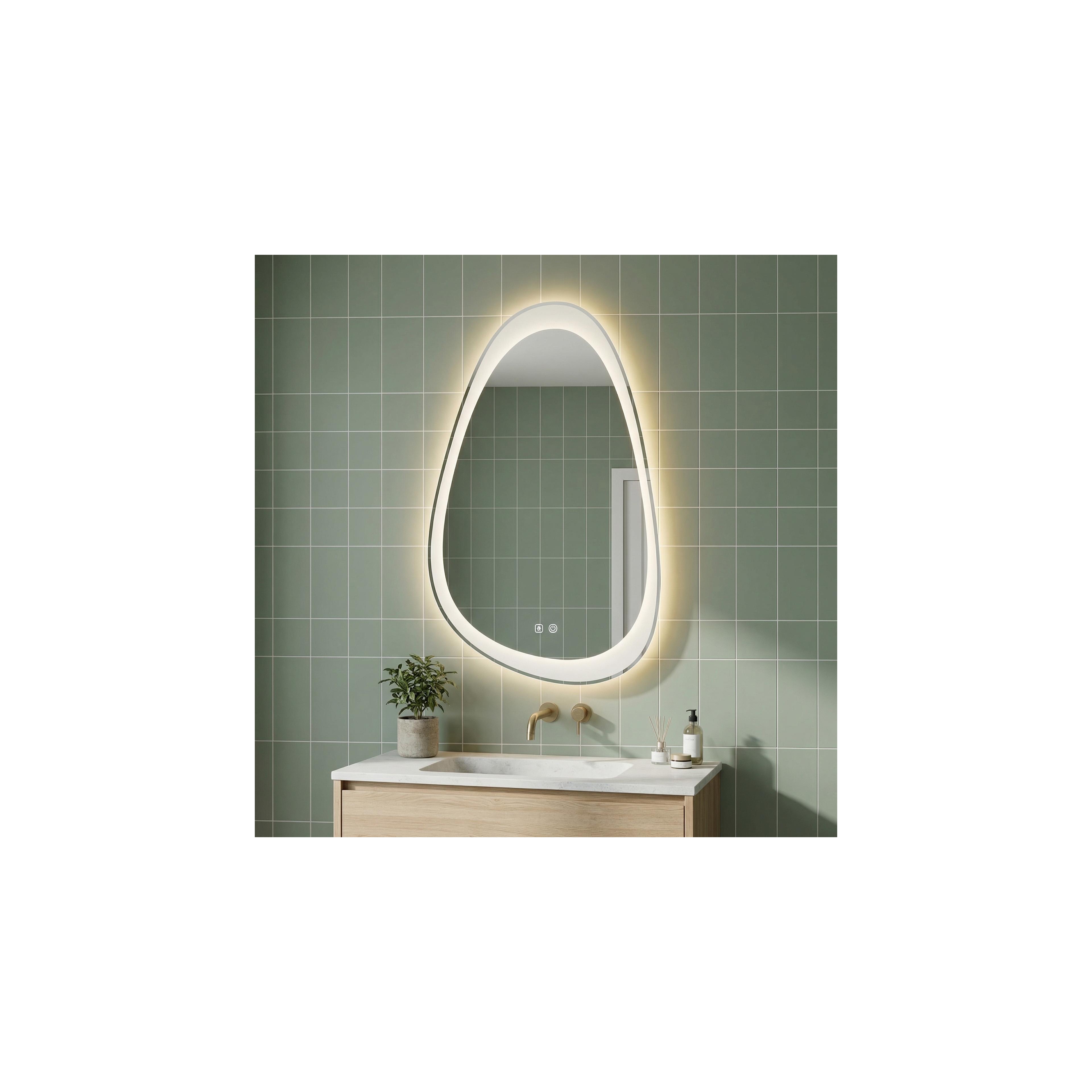Mirror LED ART 90x50 cm